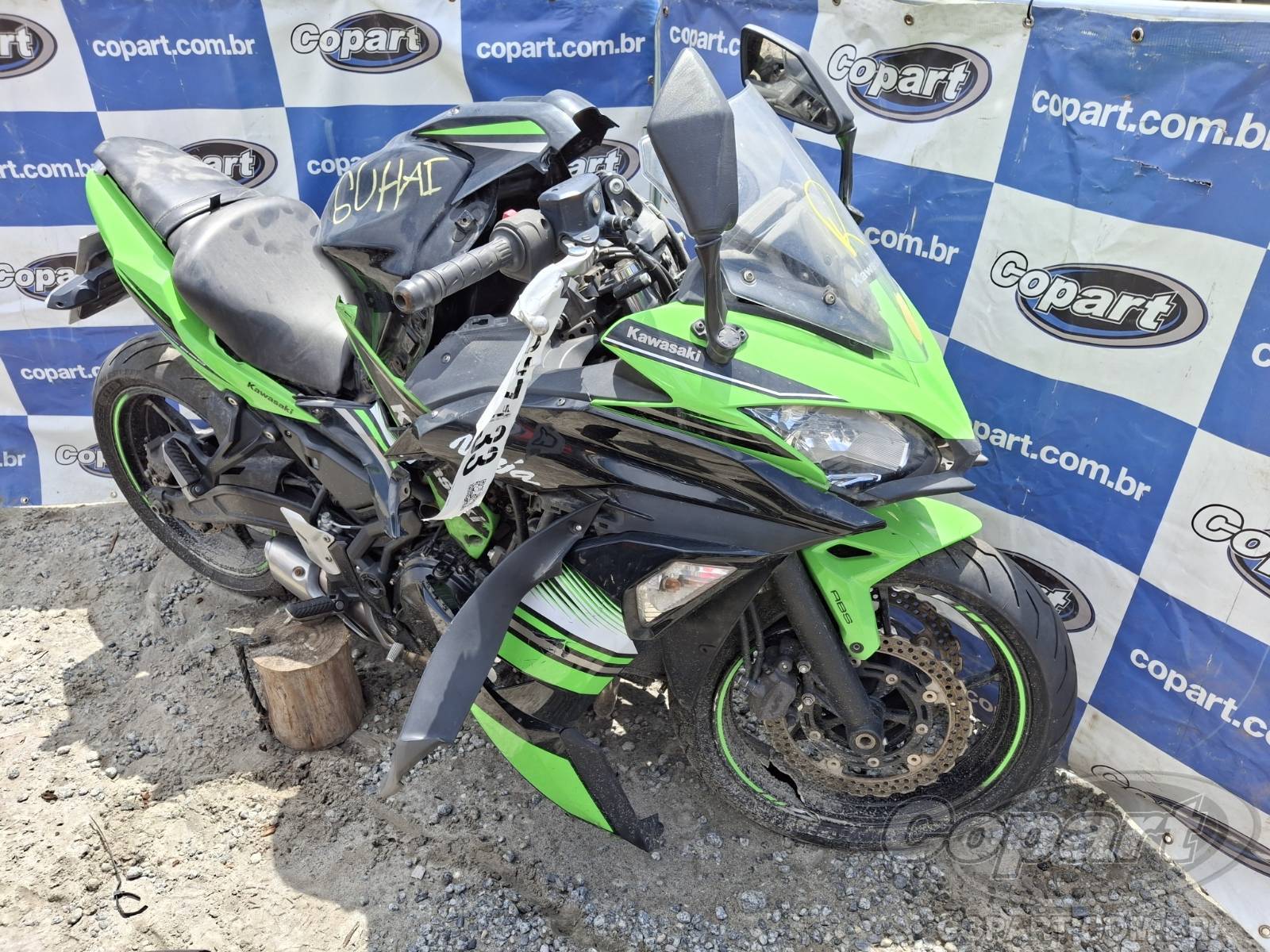Veículo KAWASAKI Ninja Kawasaki Ninja 650 2018 Médio Dano 2018 em leilão