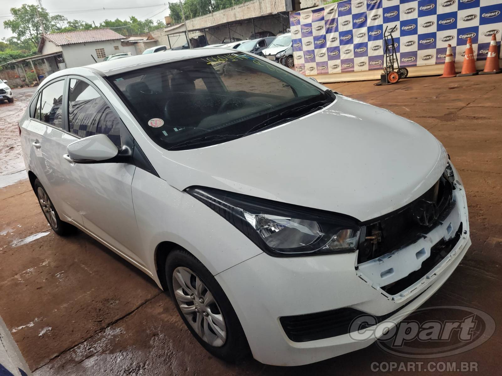 Veículo Hyundai HB20S HYUNDAI HB20S Comfort Plus 1.6 16V CVVT 2018 2019 em leilão