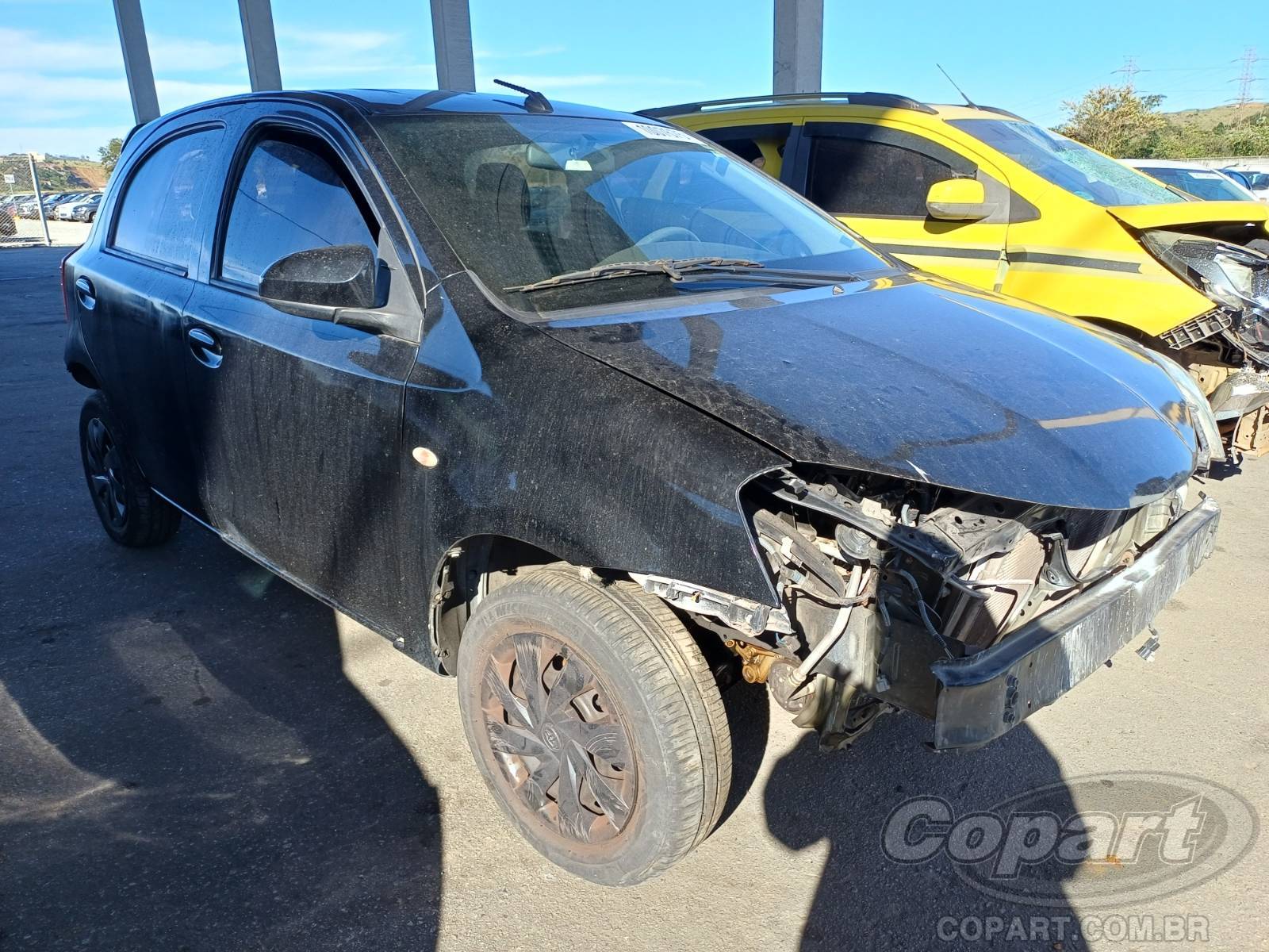 Veículo Toyota Etios TOYOTA ETIOS XS AT 1.5 16V DUAL VVT-I 2017 2018 em leilão