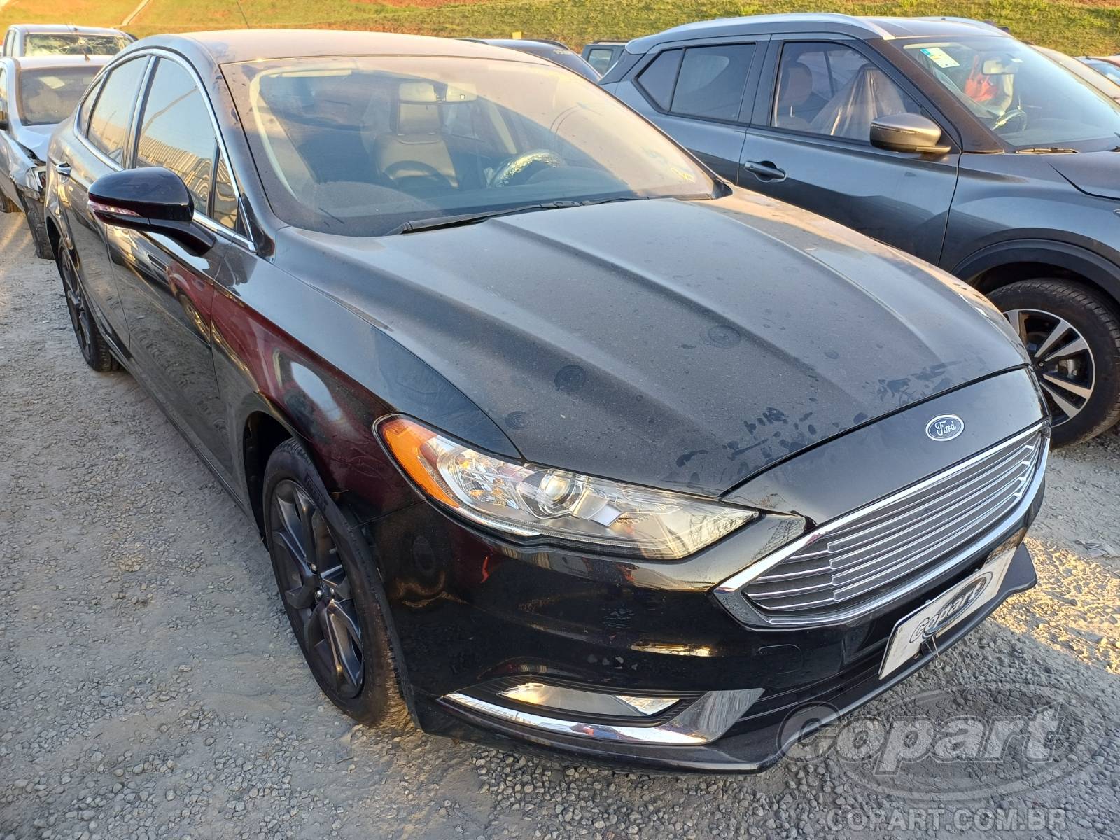 Veículo Ford Fusion Ford Fusion SEL PowerShift 2.0 16V GTDI Turbo 2018 Colisão Pequena Monta 2018 em leilão