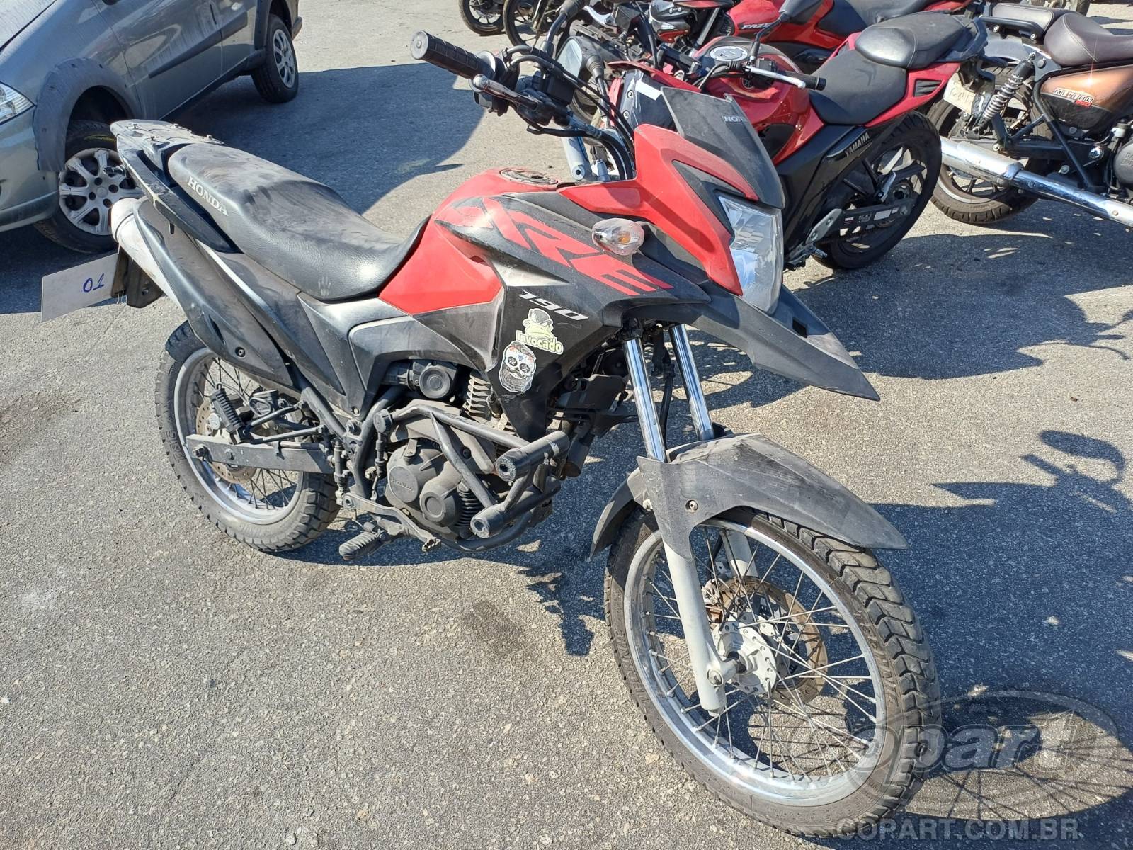 Veículo HONDA XRE 2023 HONDA XRE 190 2023 em leilão