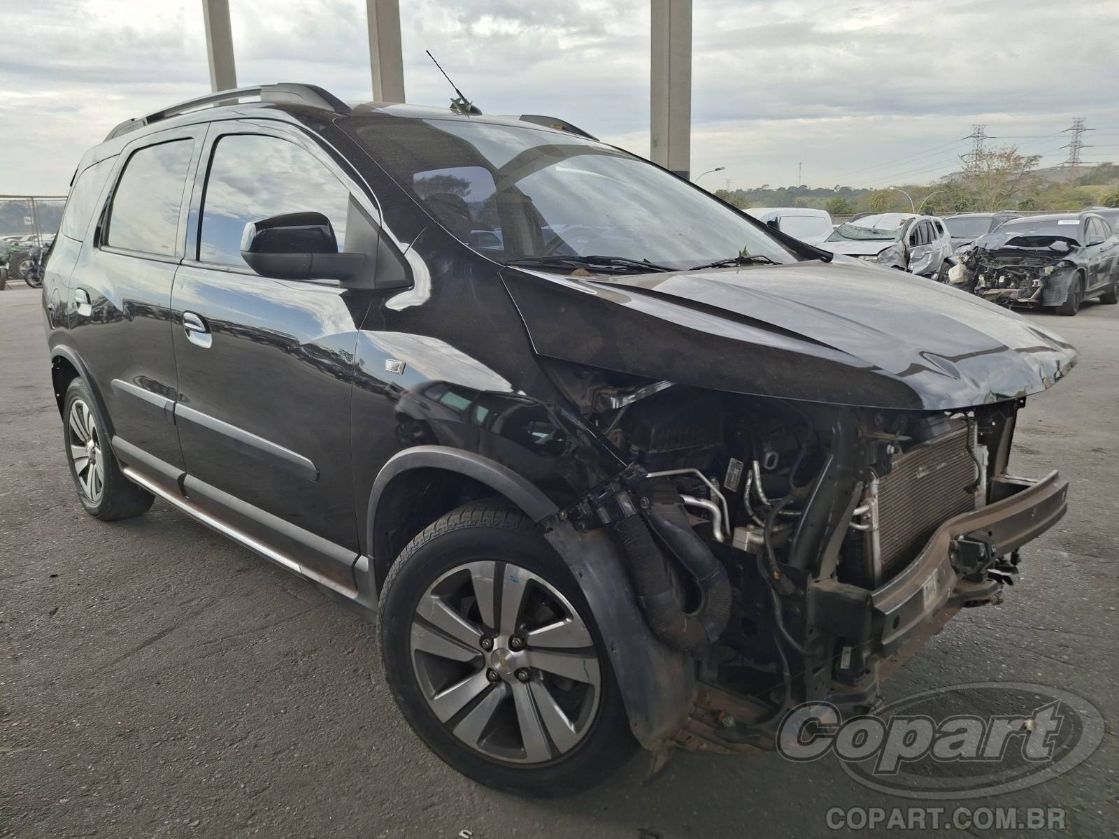 Veículo GM - Chevrolet Spin CHEVROLET SPIN ACTIV AT6 1.8 ECO FLEXIVEL ALCOOL/GASOLINA 2019 2019 em leilão