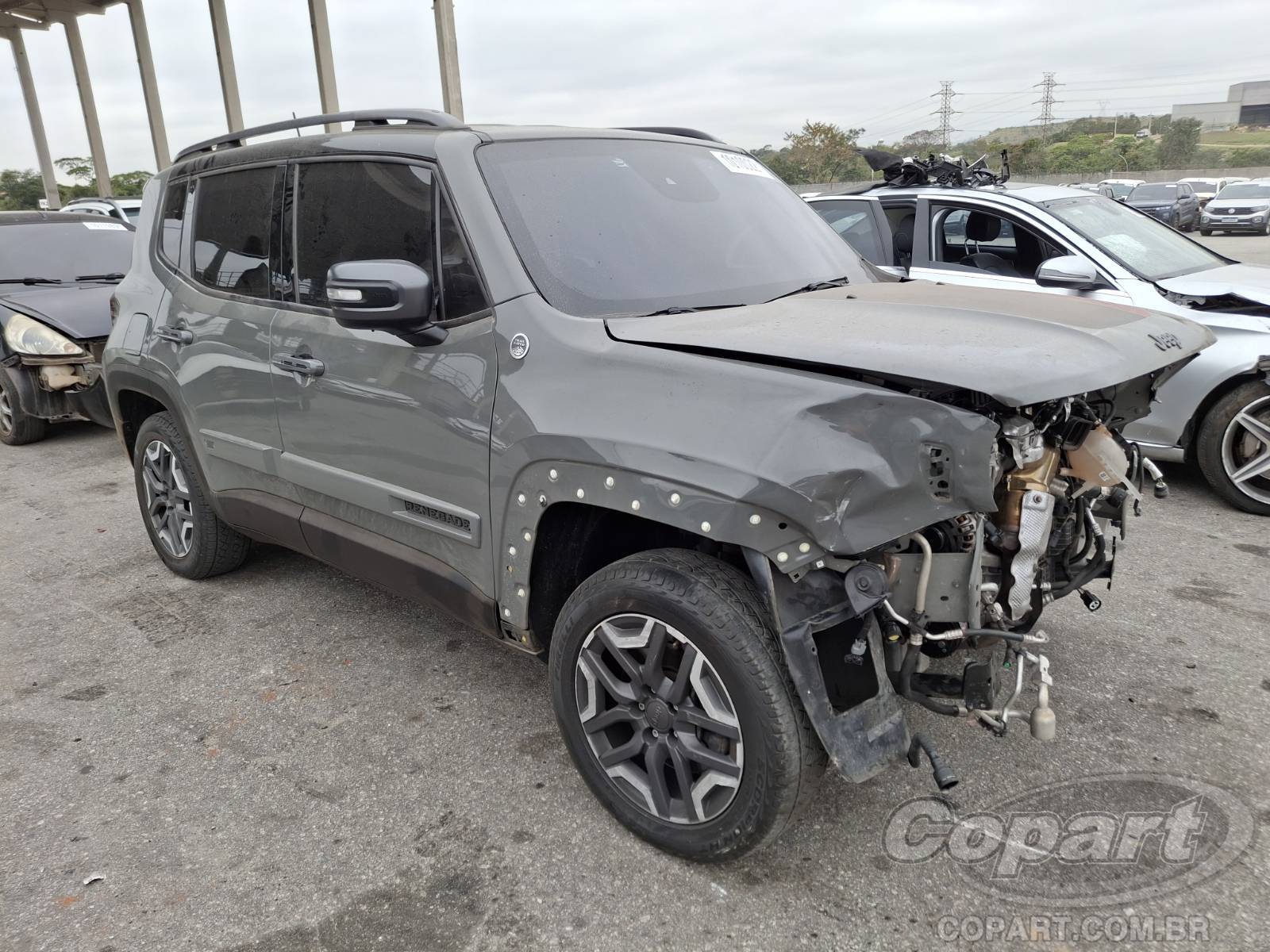 Veículo Fiat Renegade JEEP RENEGADE TRAILHAWK T270 1.3 16V GSE TURBO 2022 2022 em leilão