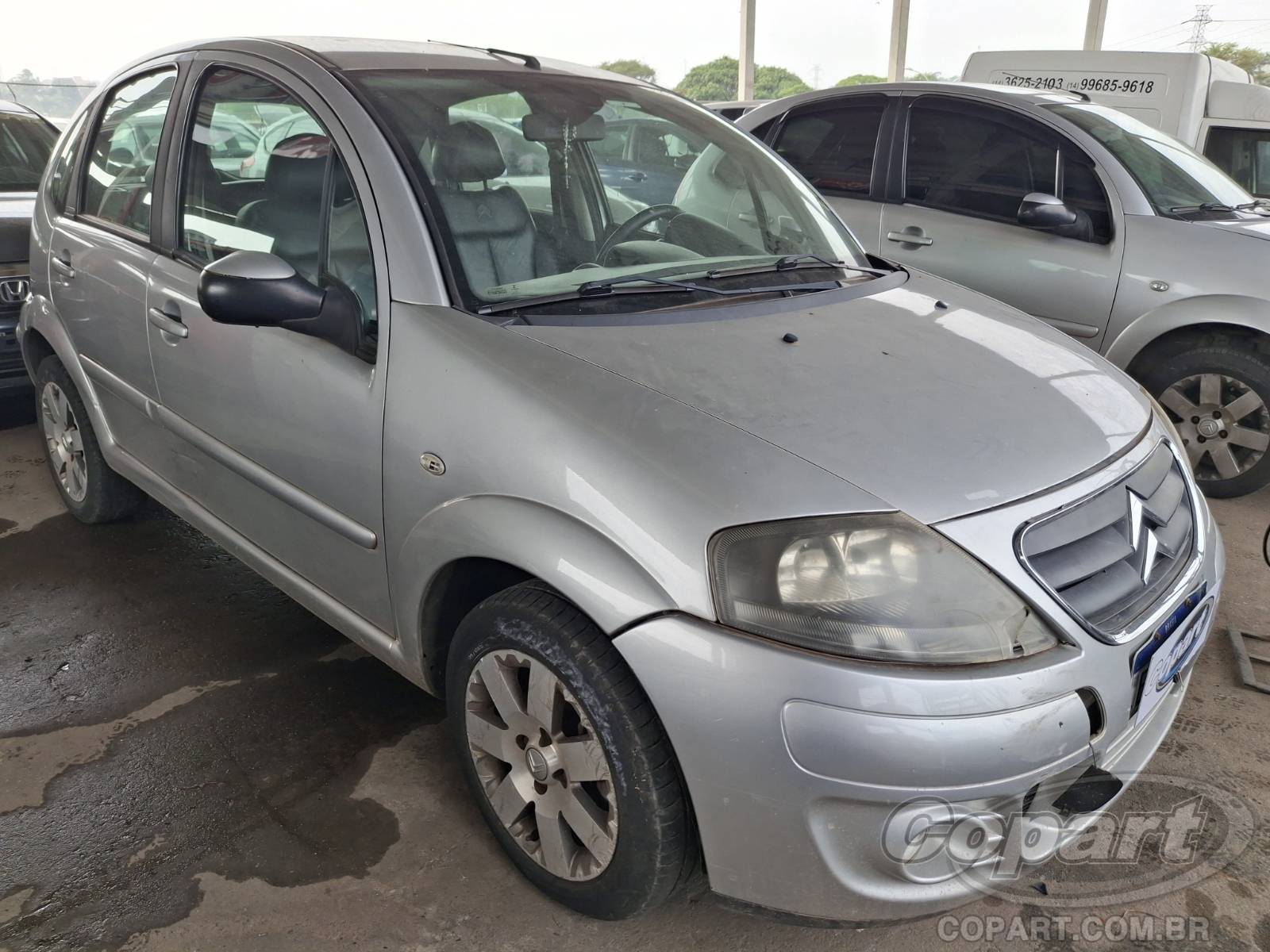 Veículo Citroën C3 Citroën C3 Exclusive 1.6 16V 2012 Colisão 2012 em leilão