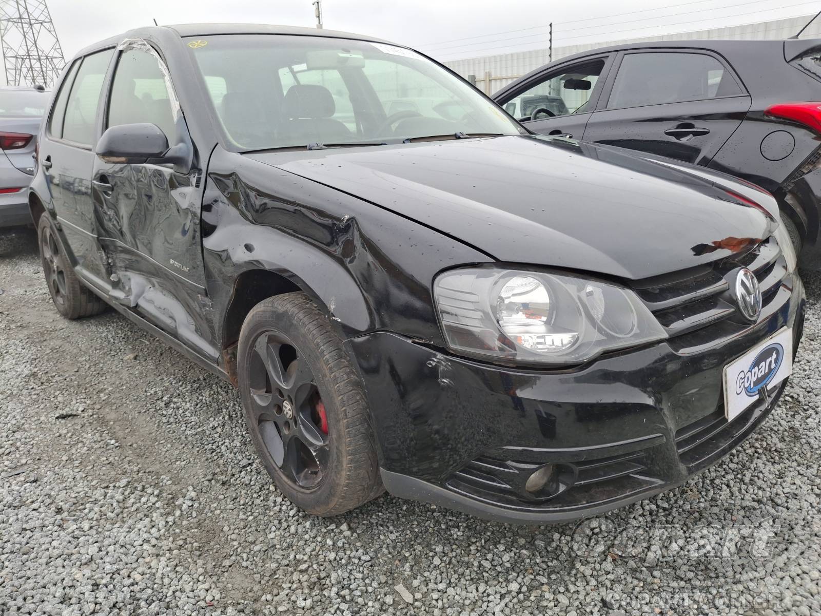 Veículo VW - VolksWagen Volkswagen Volkswagen Golf 2008 1.6 Total Flex 2009 em leilão