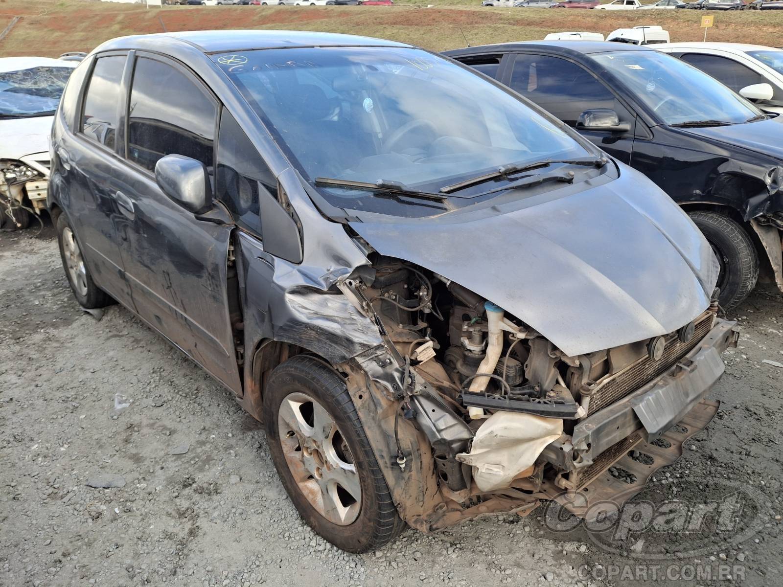 Veículo Honda Fit HONDA FIT LX 1.4 16V 2011 Flex Colisão Média Monta 2011 em leilão
