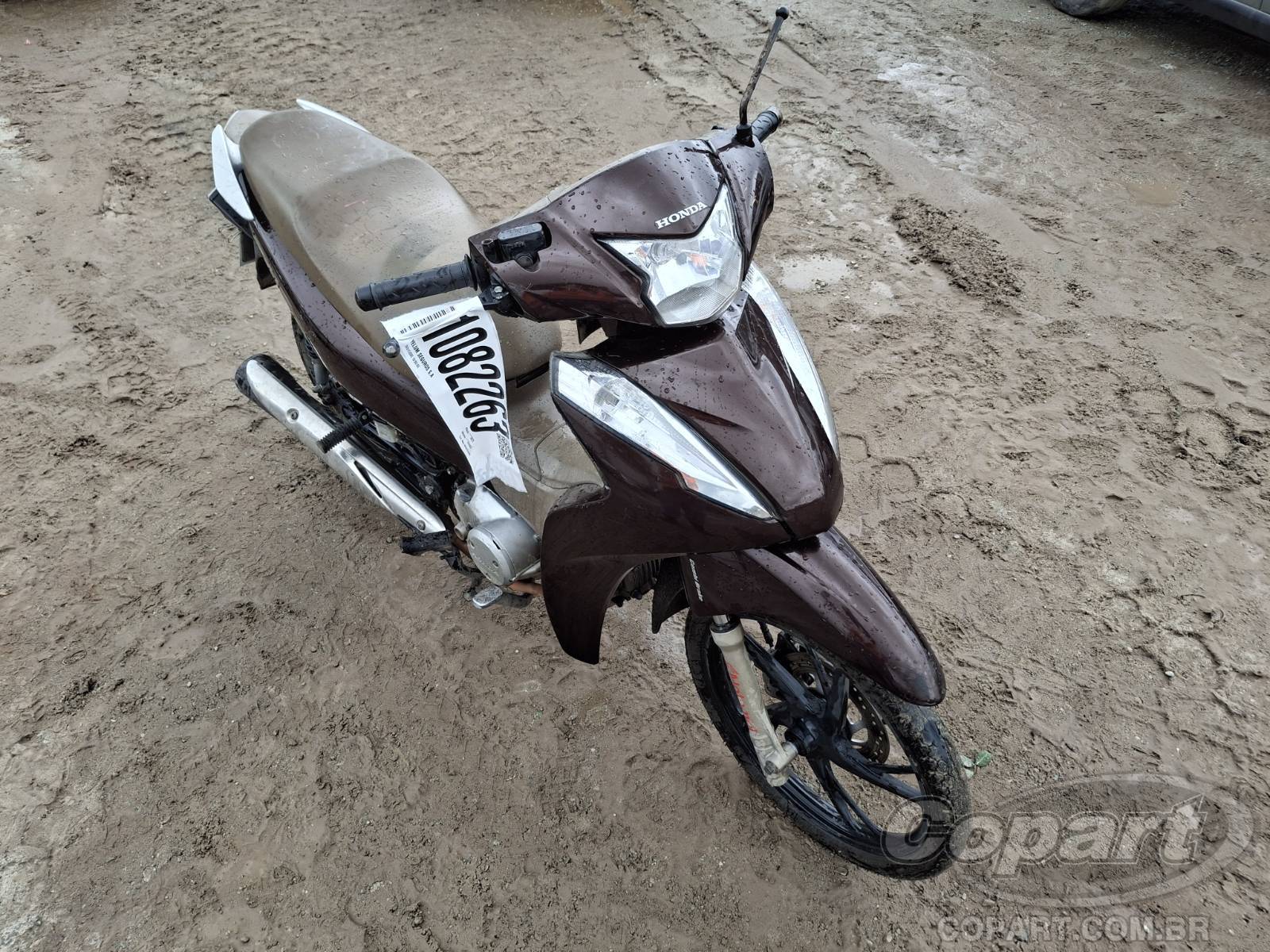 Veículo HONDA Biz Honda Biz 125 2021 2021 em leilão