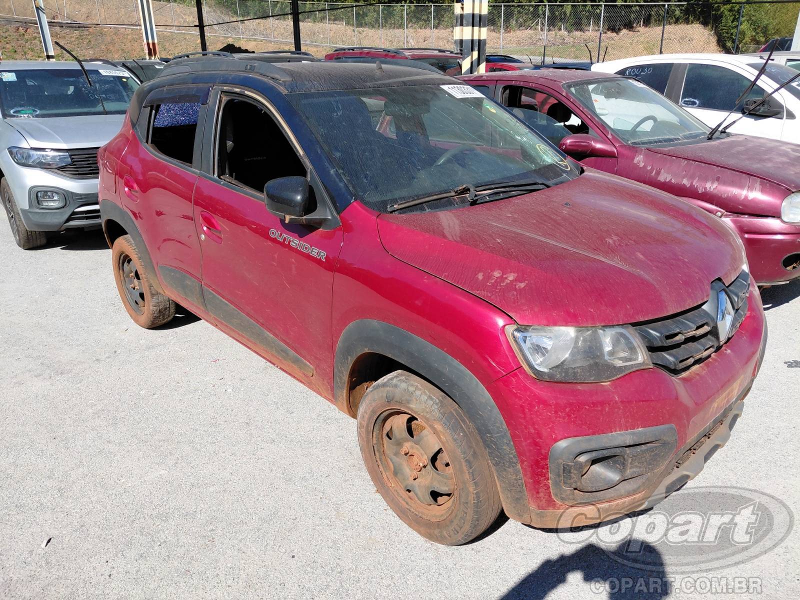 Veículo Renault Kwid RENAULT KWID 2020 em leilão