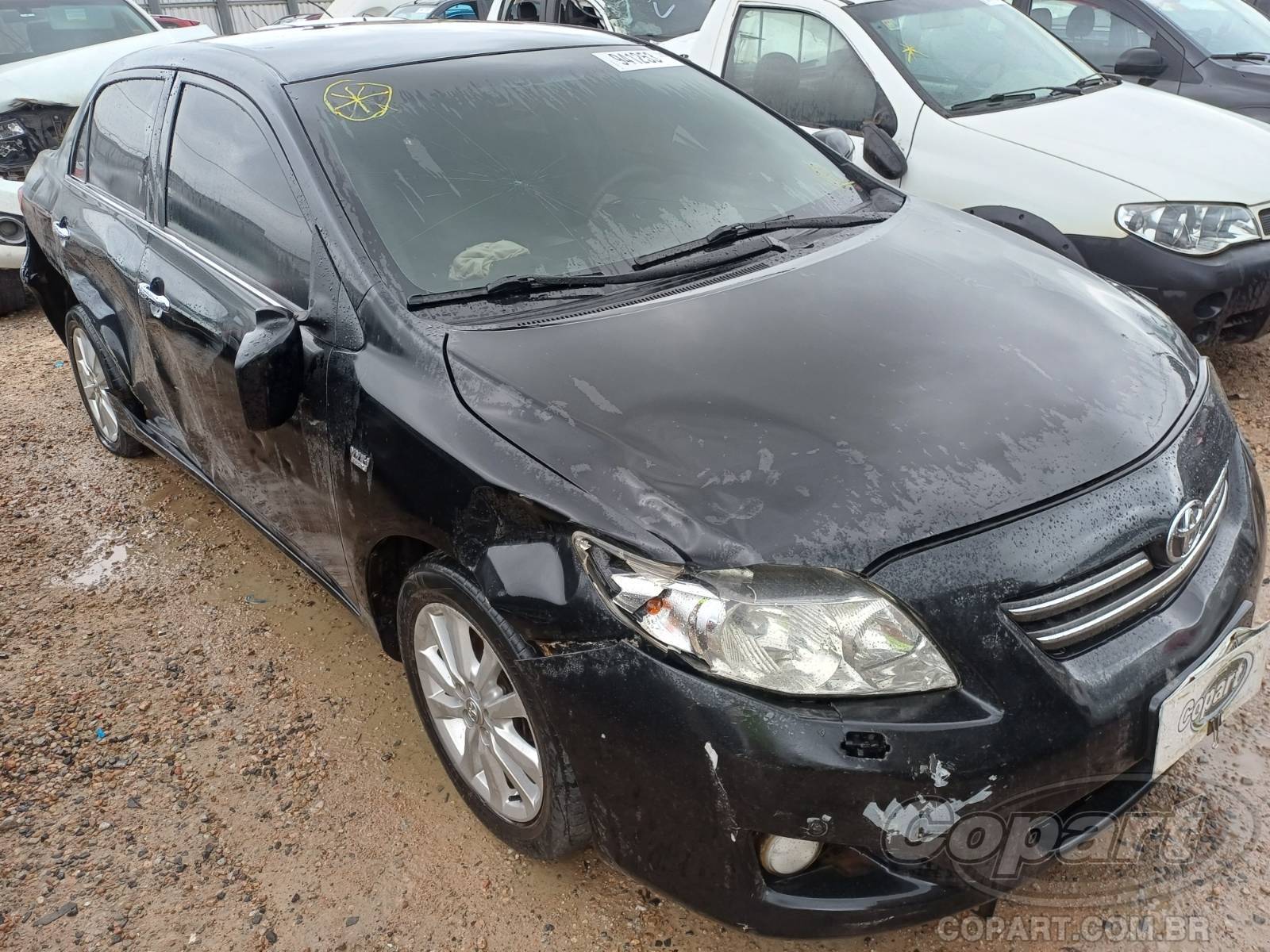 Veículo Toyota Corolla Toyota Corolla SE-G 1.8 16V 2009 Médio Dano Lateral 2009 em leilão
