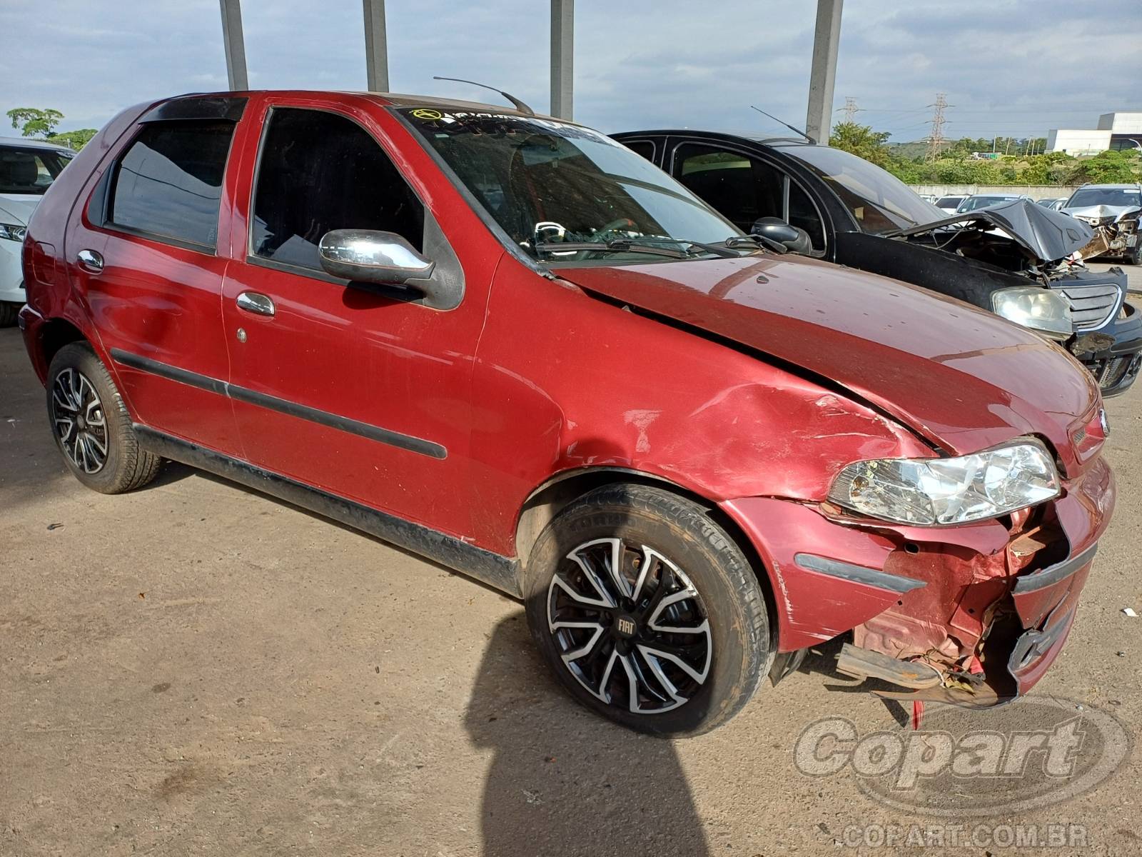 FIAT Palio Fire 1.0 2006 Colisão Média Monta