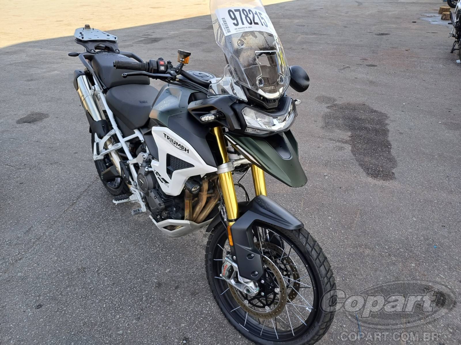 Veículo TRIUMPH Tiger Triumph Tiger 1200 Rally Pro 2024 Médio Dano 2024 em leilão