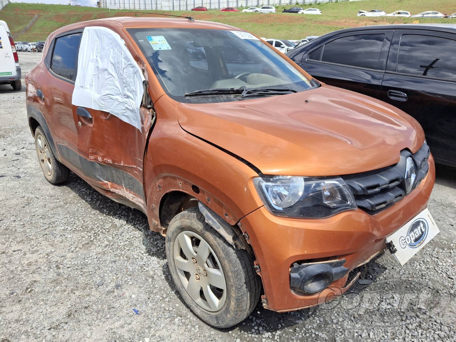Veículo Renault Kwid Renault Kwid Zen 1.0 SCe 2018 Colisão Média Monta 2018 em leilão