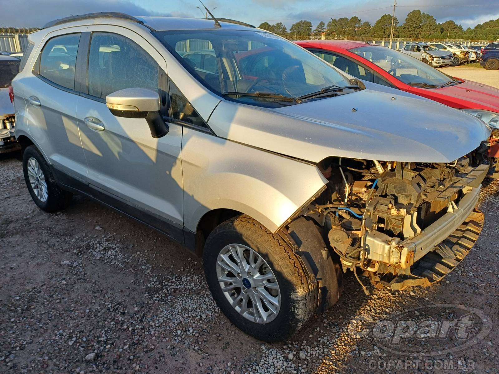 Veículo Ford Ecosport Ford EcoSport SE 1.6 16V Sigma 2017 Colisão Média Monta 2017 em leilão