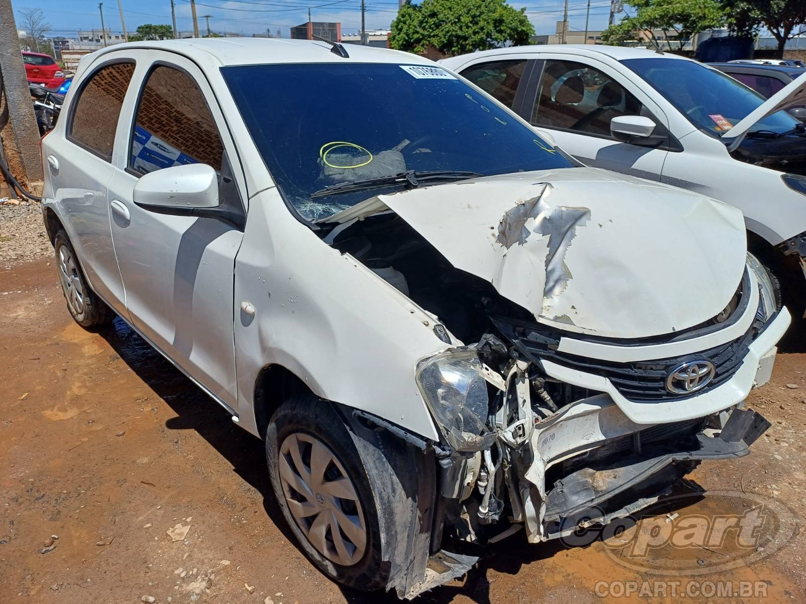 Veículo Toyota Etios Toyota Etios X 1.3 16V Dual VVT-i 2018 em leilão