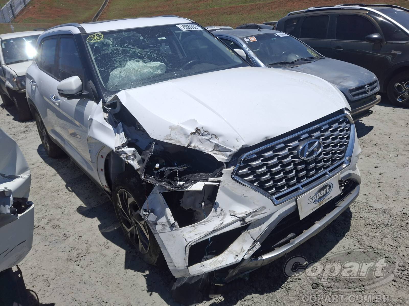 Veículo Hyundai Creta 2023 HYUNDAI CRETA Platinum 1.0 12V TGDI Turbo 2023 em leilão