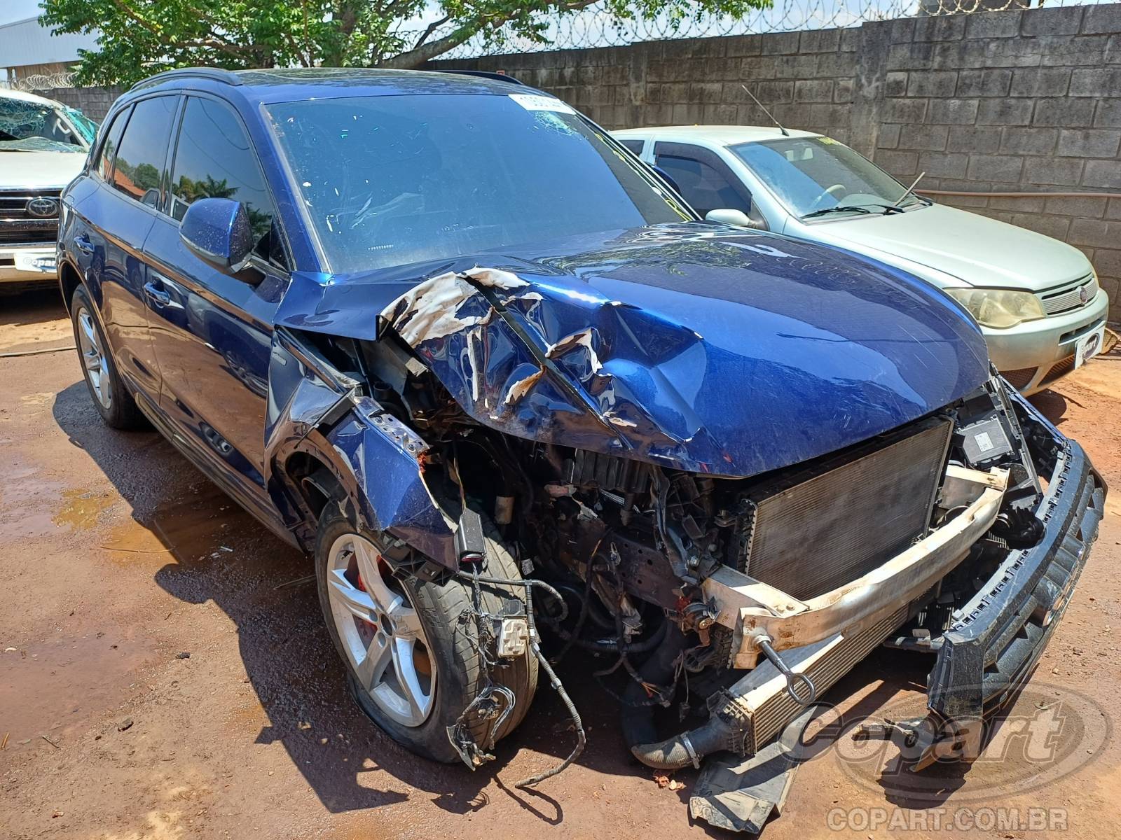 Veículo Audi Q5 2018 AUDI Q5 Ambiente 2.0 16V TFSI Turbo Gasolina 2018 em leilão