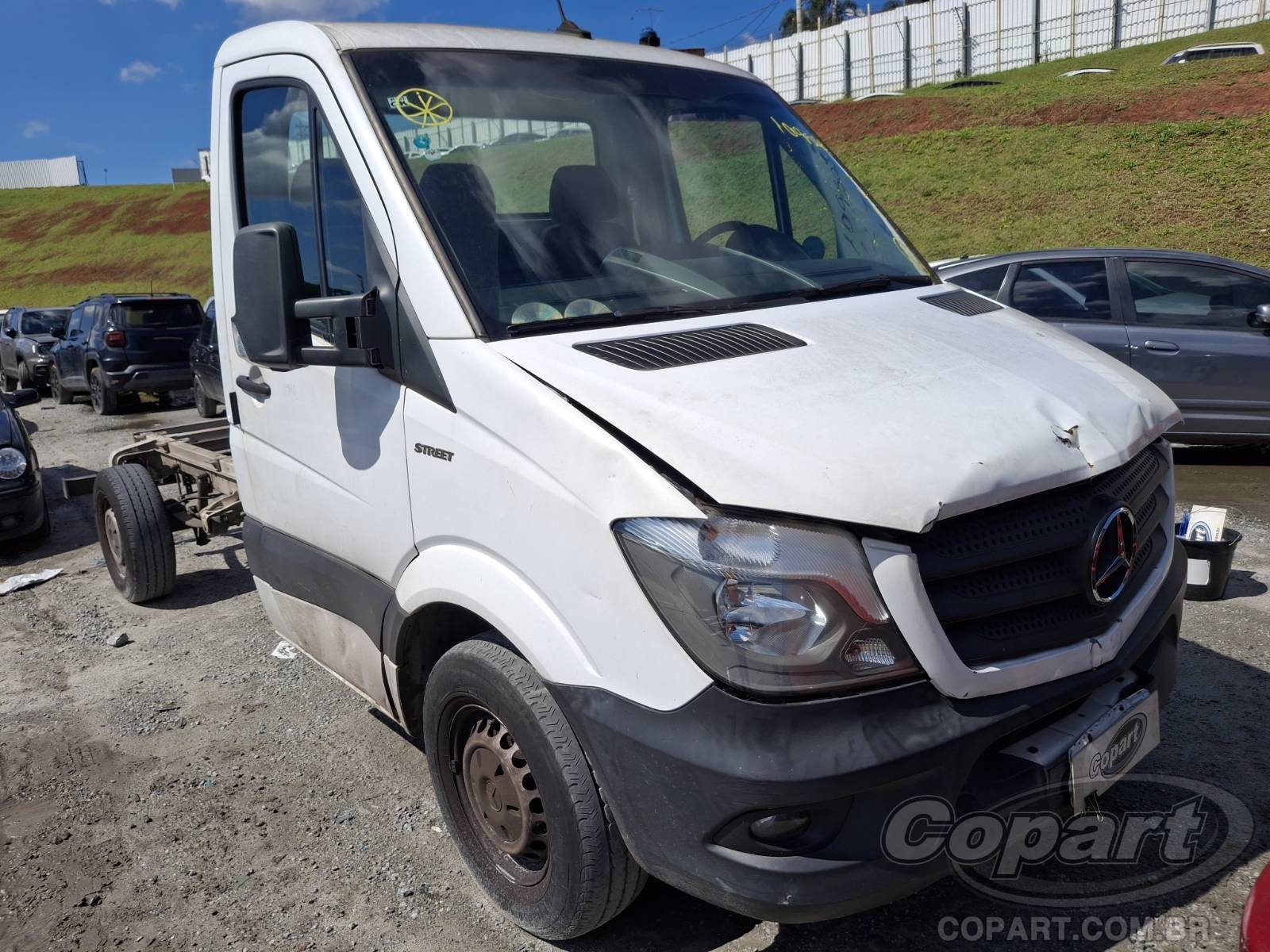 Veículo MERCEDES-BENZ Sprinter Mercedes Benz Sprinter Chassi 313 CDI Street 2.2 BiTurbo 2019 2019 em leilão