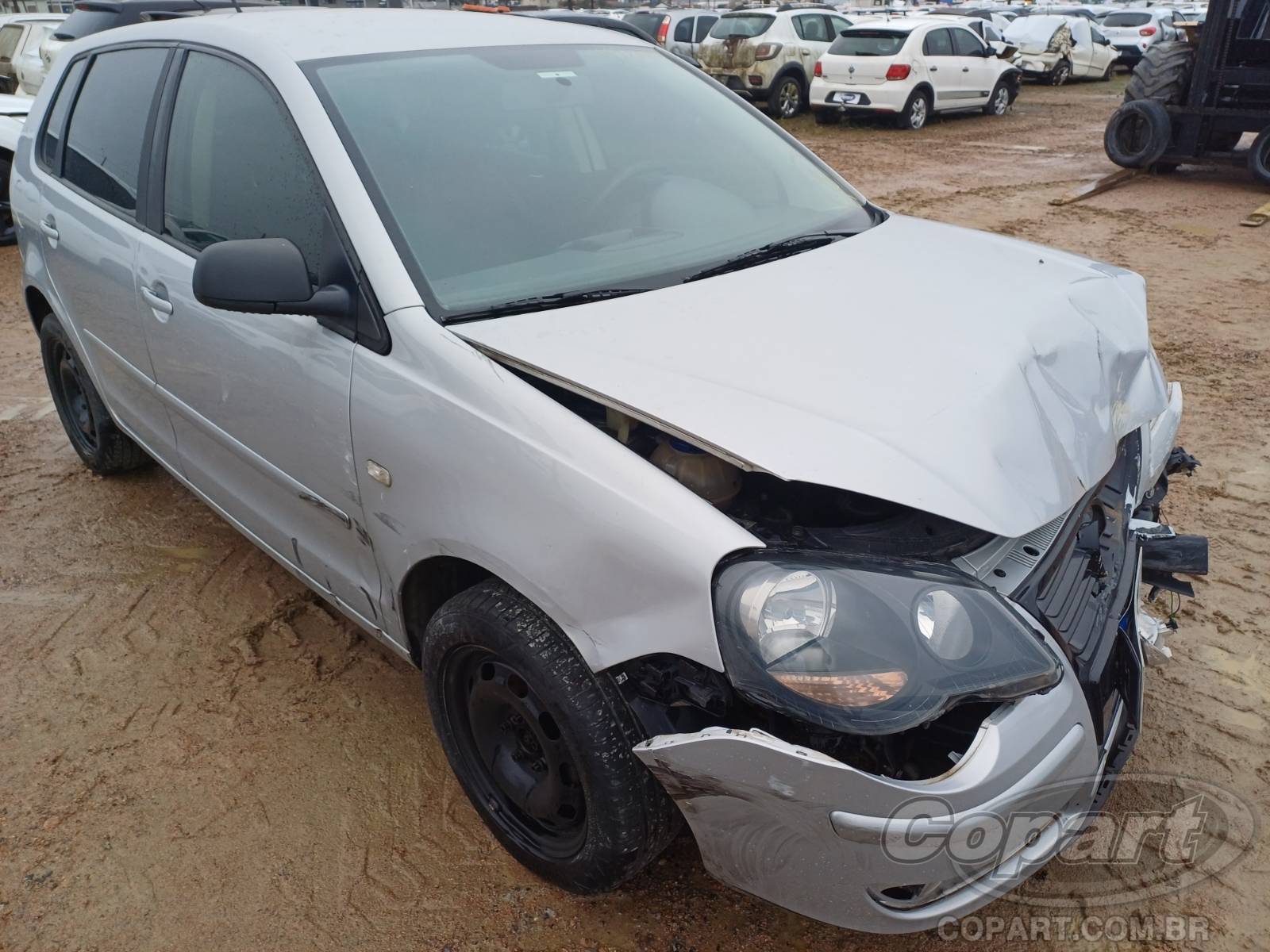 Veículo VW - VolksWagen Polo Volkswagen Polo 1.6 2008 Flex Colisão Média Monta 2008 em leilão