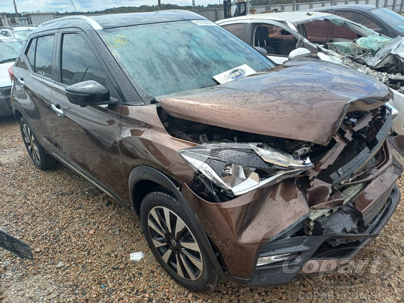 Veículo Nissan Kicks Nissan Kicks SL CVT 1.6 2018 Médio Dano Frontal 2018 em leilão