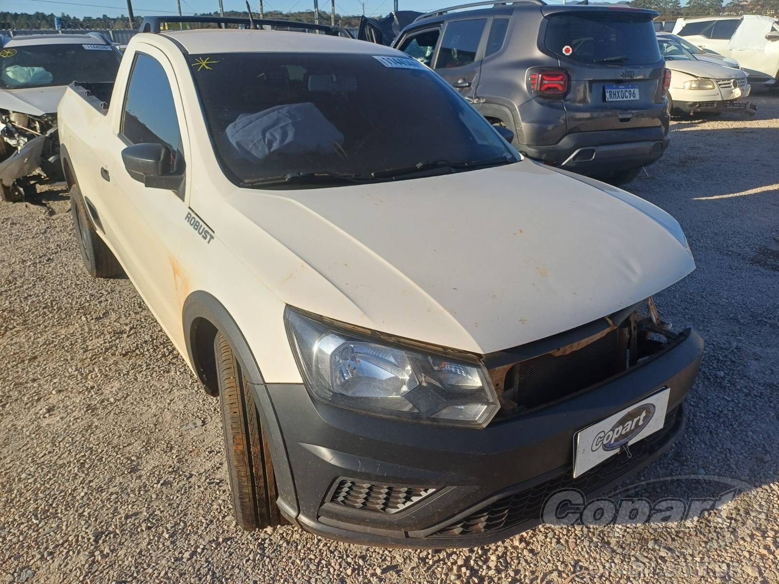 Veículo VW - VolksWagen Saveiro Volkswagen Saveiro Robust 1.6 MSI 2020 2020 em leilão