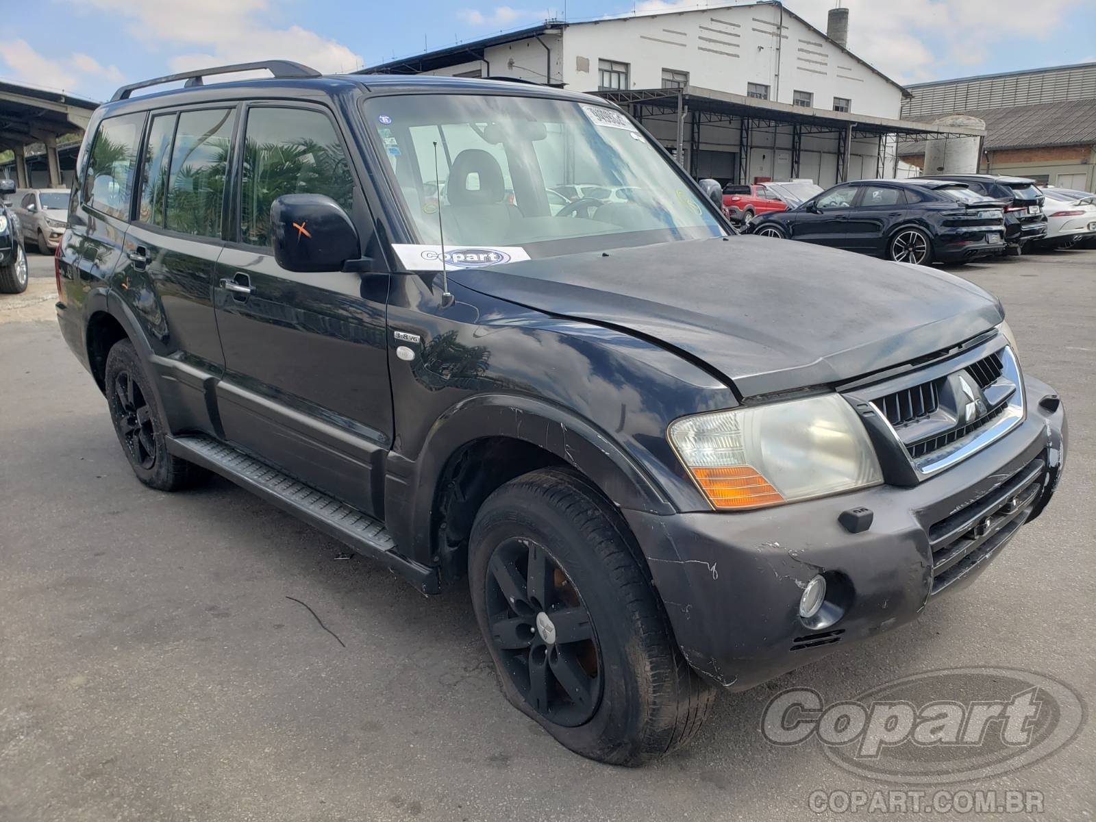 Veículo Mitsubishi Pajero MITSUBISHI PAJERO FULL HPE 3.8 V6 2006 2007 em leilão