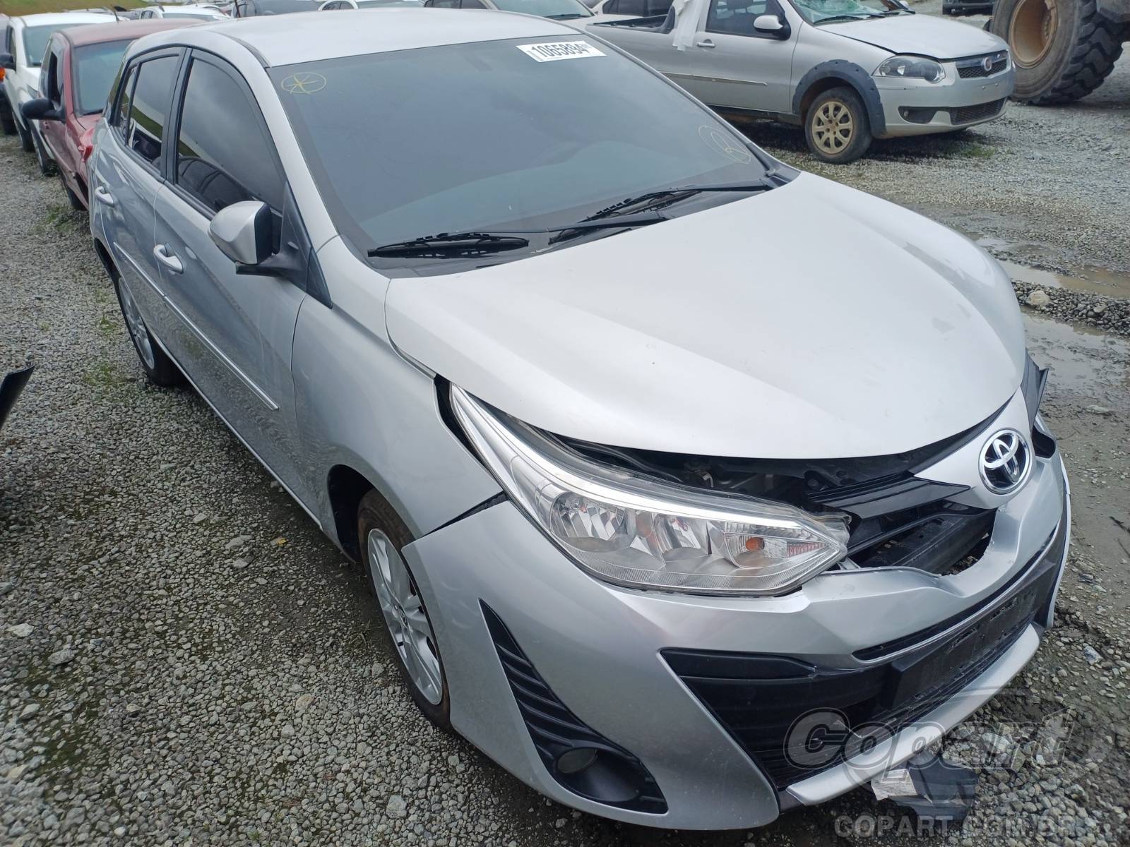 Veículo Toyota Yaris Toyota Yaris XL CVT 1.3 16V Dual VVT-i 2019 2019 em leilão