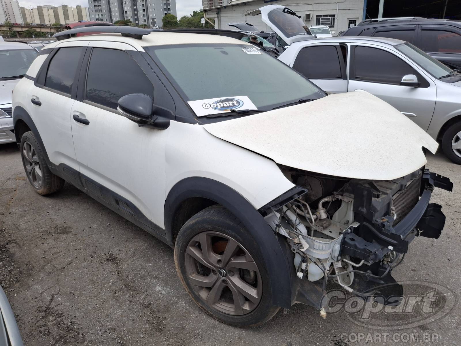 Veículo Peugeot C4 Cactus CITROEN C4 CACTUS Feel 1.6 16V VVT 2021 2022 em leilão