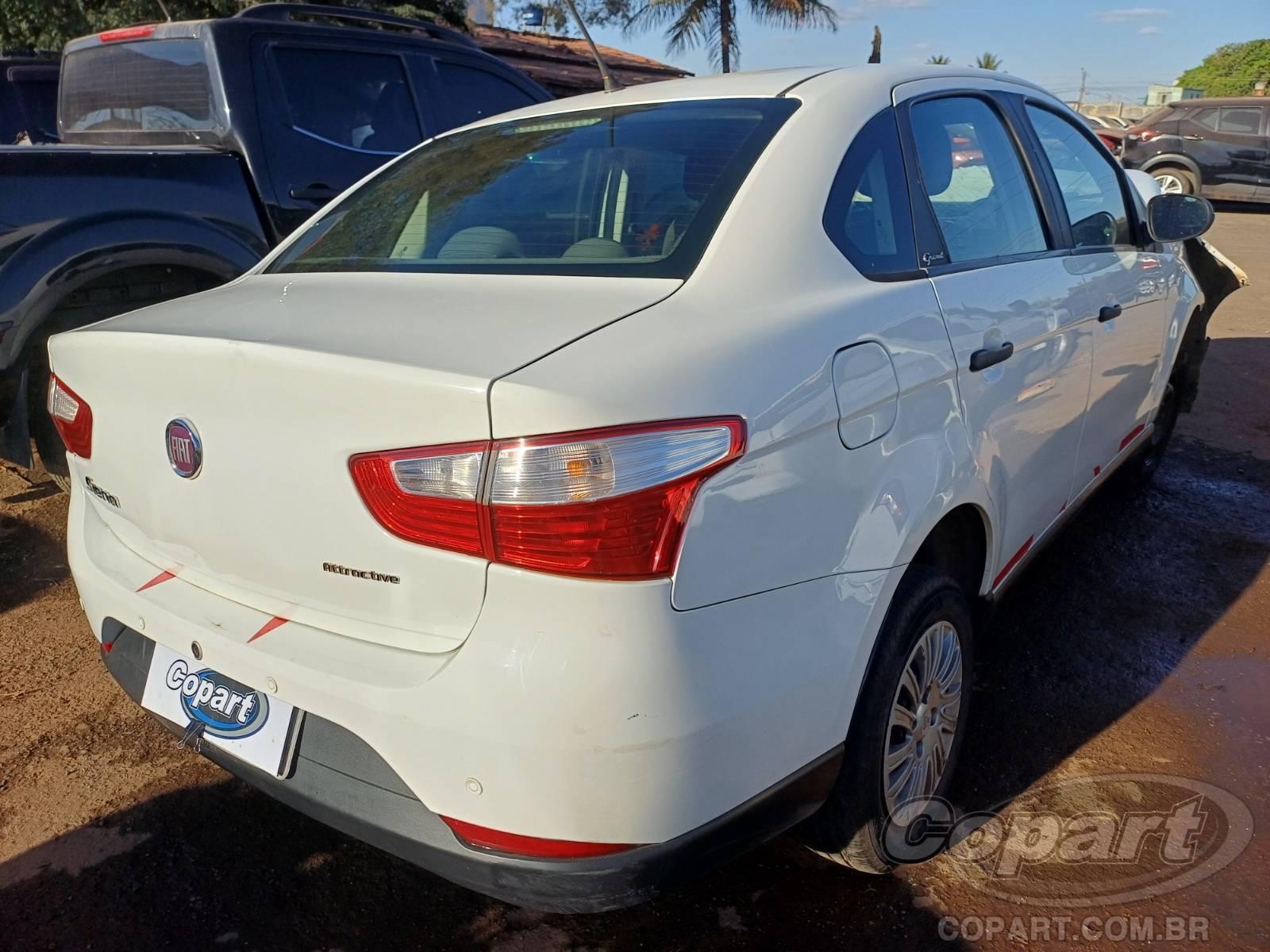 2018 FIAT GRAND SIENA — leilão em Goiânia/GO (foto 4)