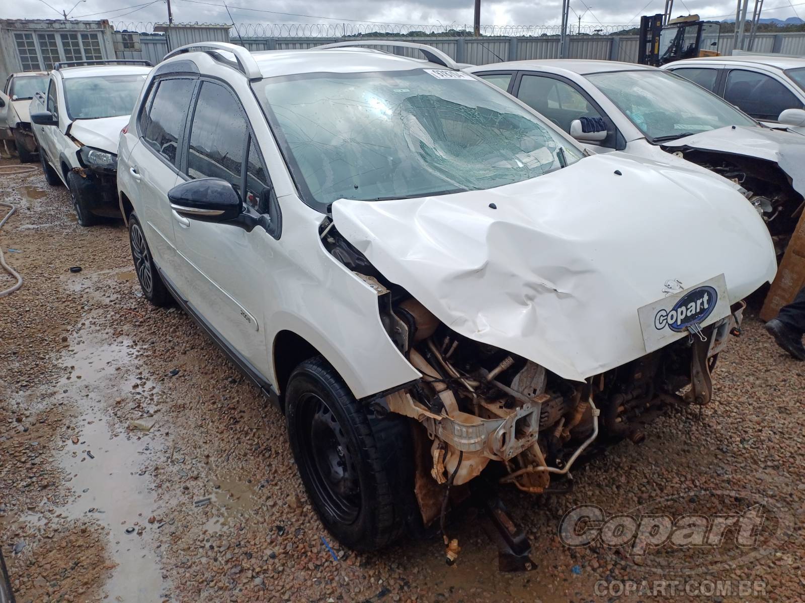 Veículo Peugeot 2008 Peugeot 2008 Allure 1.6 16V VVT 2018 Colisão Frontal 2018 em leilão
