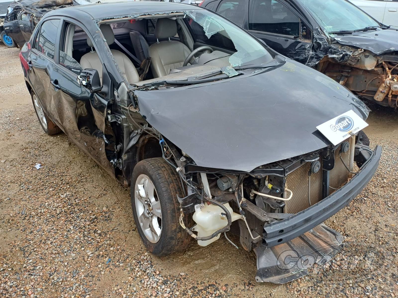 Veículo Toyota Corolla Toyota Corolla XEI 1.8 16V 2010 Colisão Média Monta 2010 em leilão