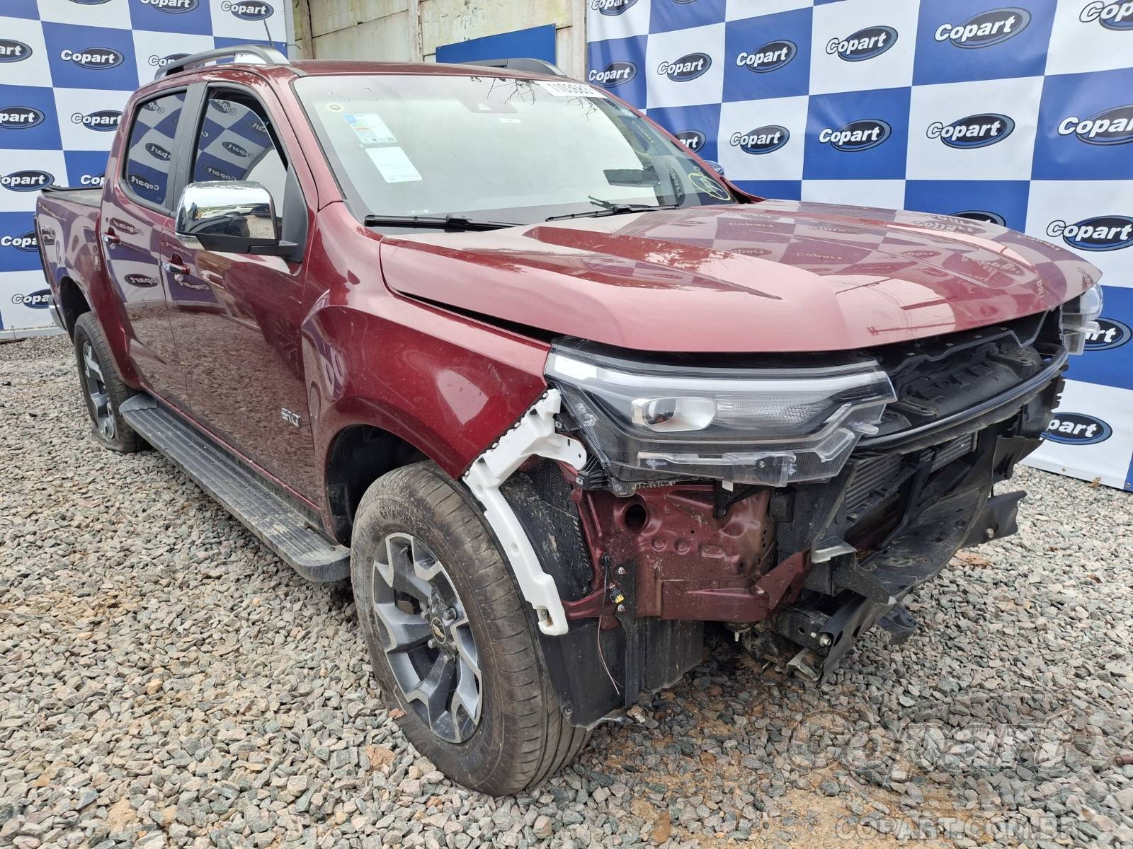 Veículo GM - Chevrolet S10 CHEVROLET S10 CABINE DUPLA 2025 Colisão 2026 em leilão