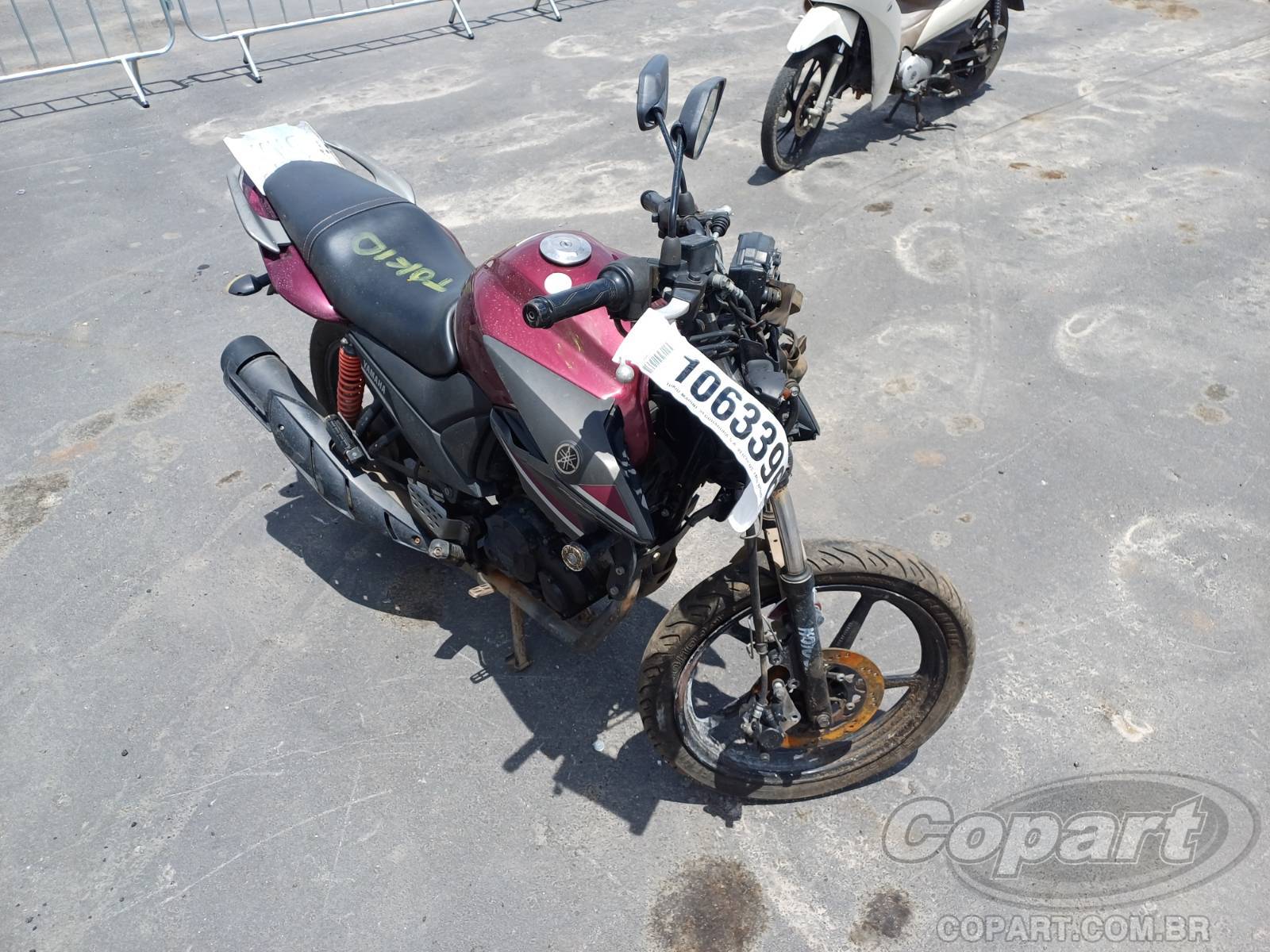 Veículo YAMAHA Fazer 2017 YAMAHA FAZER Motos 2017 em leilão