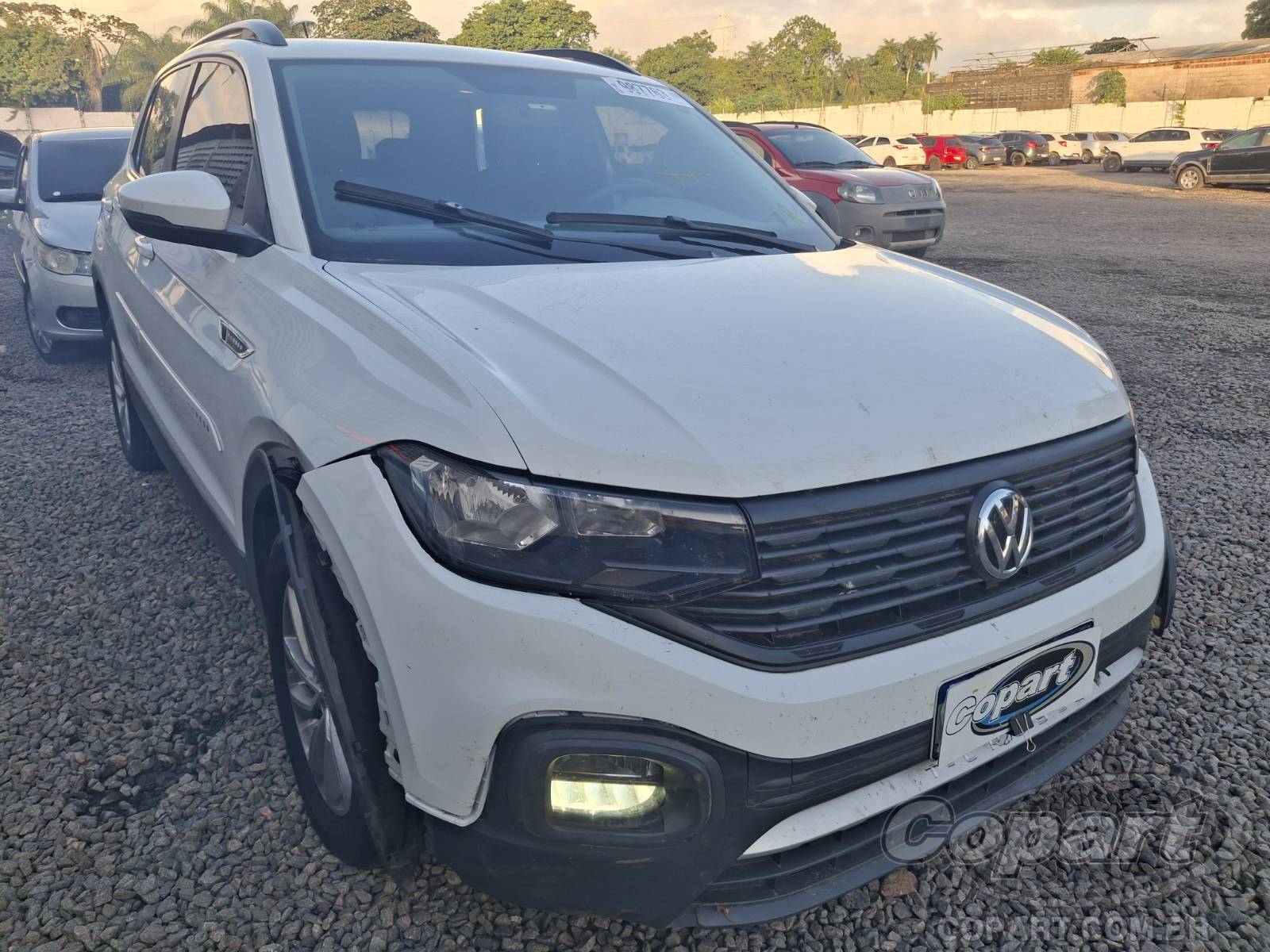 Veículo VW - VolksWagen T-Cross 2020 VOLKSWAGEN T-CROSS T-Cross Sense 200 AT 1.0 12V TSI Turbo 2020 em leilão