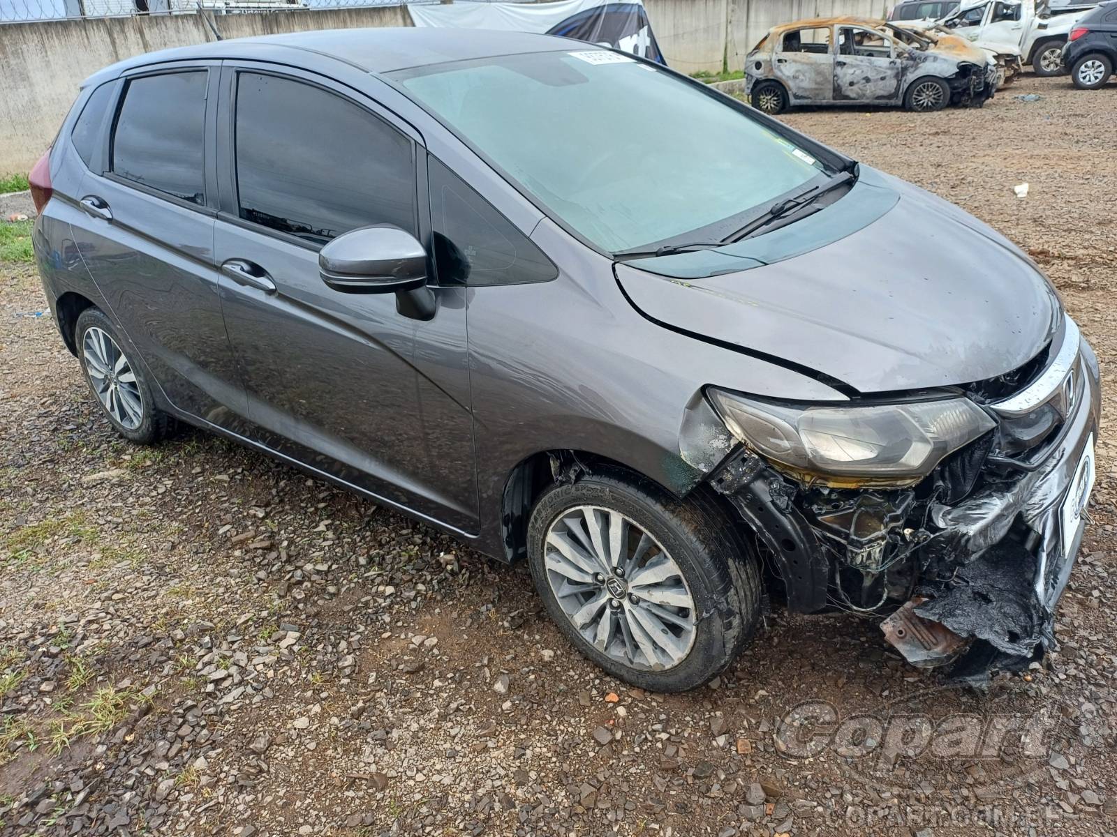 Honda Fit EX 1.5 16V I-VTEC 2015 Queimado