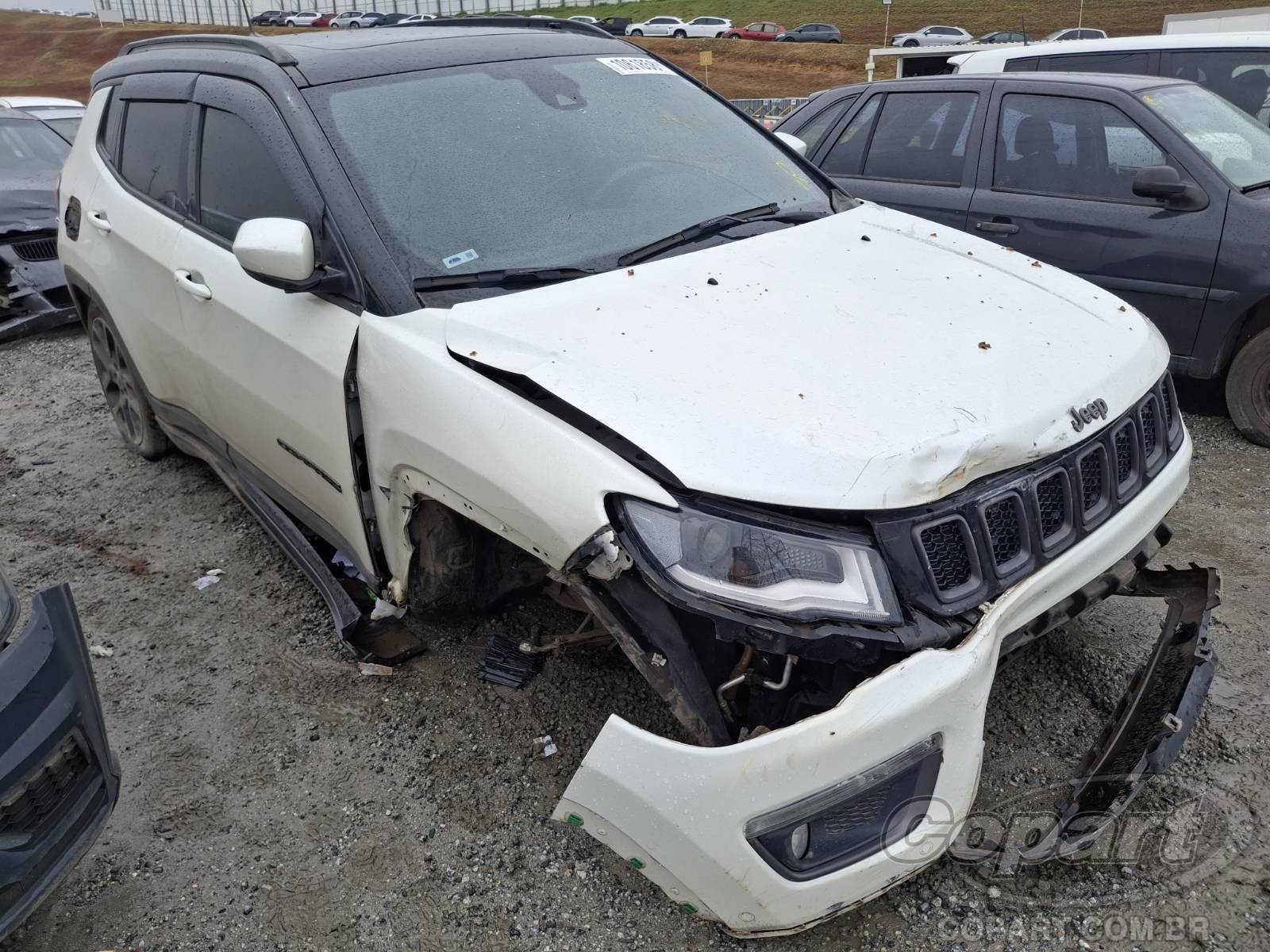 Veículo Fiat Compass JEEP COMPASS LIMITED S 2.0 MULTIJET TURBO 2021 2021 em leilão
