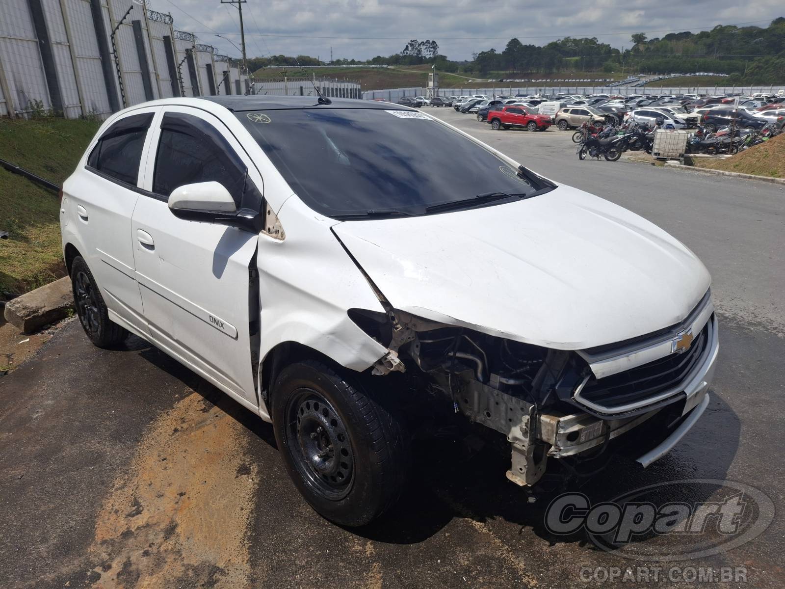 Veículo GM - Chevrolet Onix CHEVROLET ONIX LT 1.0 ECO 2018 2018 em leilão