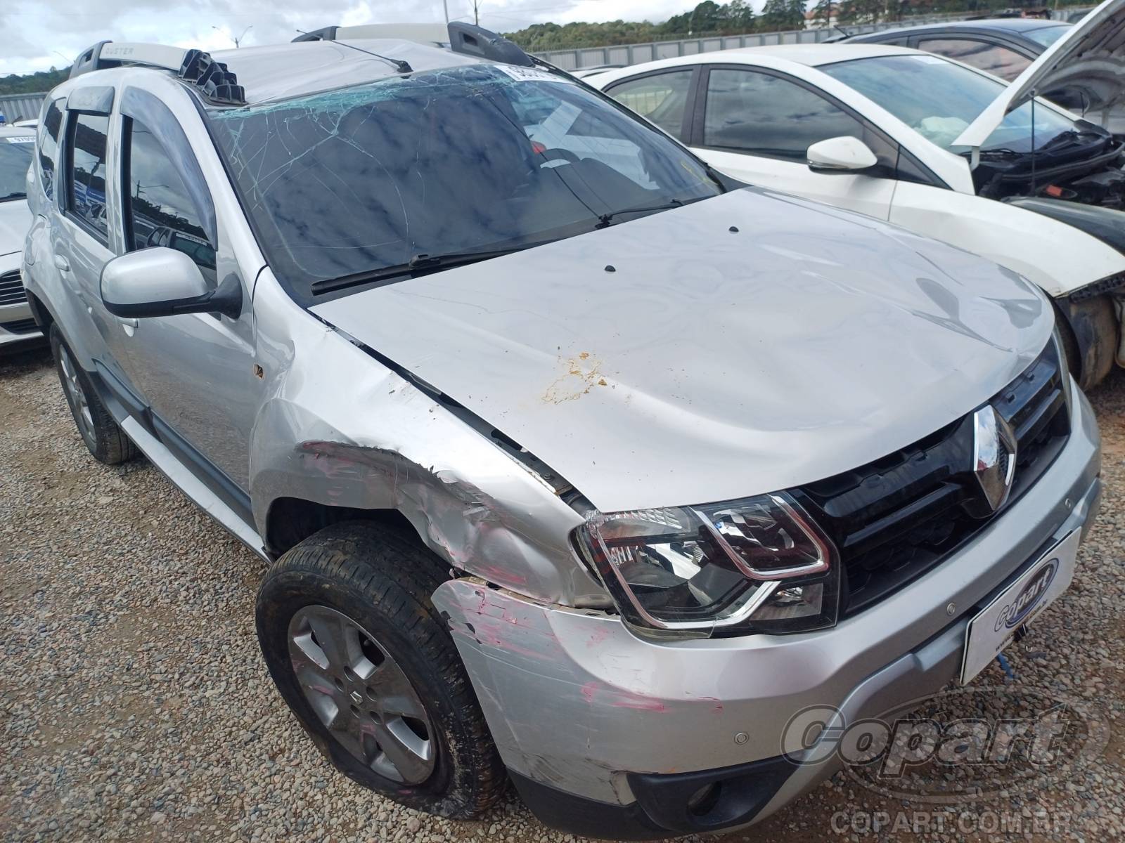 Renault Duster Dynamique 1.6 16V SCe 2018 Colisão Média Monta