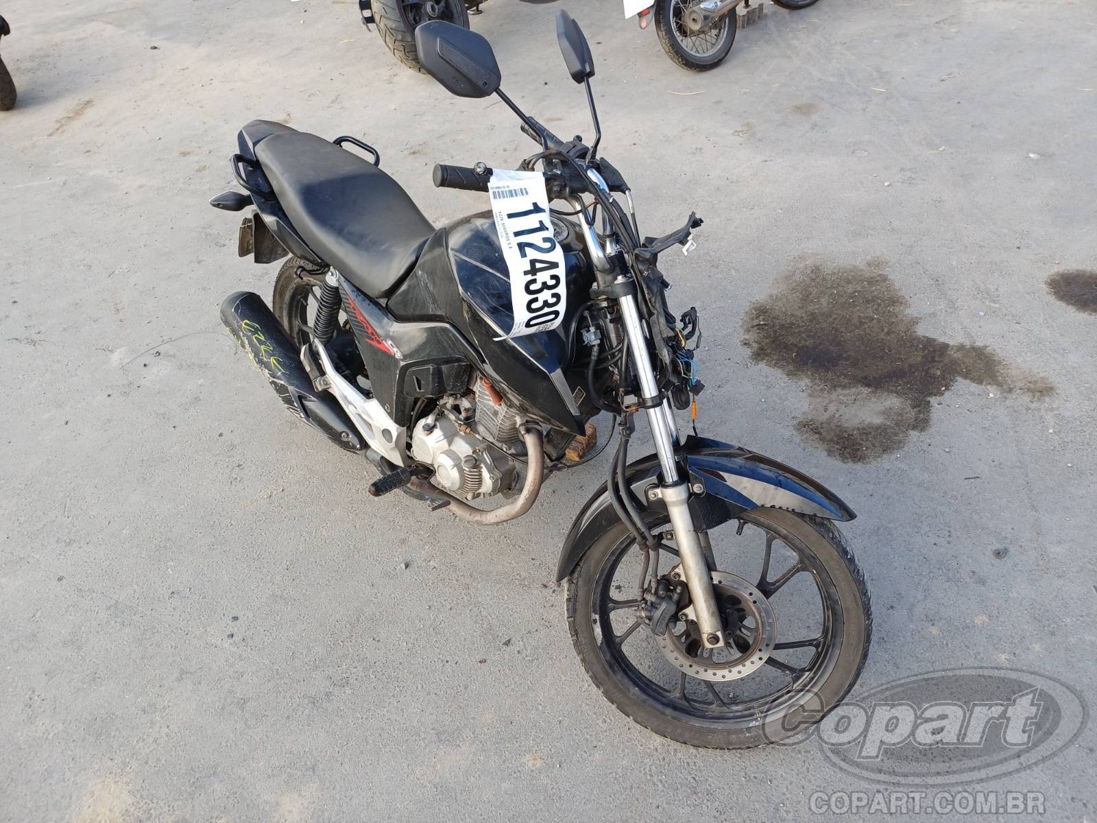 Honda CG 160 2020 em leilão
