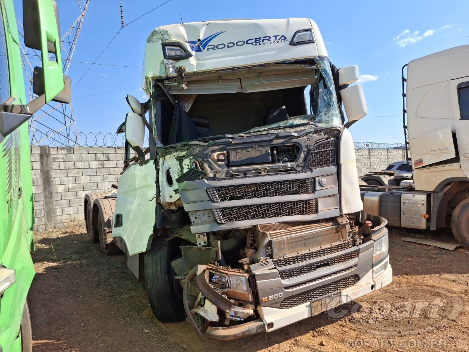 Veículo SAAB-SCANIA Scania 2021 SCANIA R 500 Caminhão 2021 em leilão