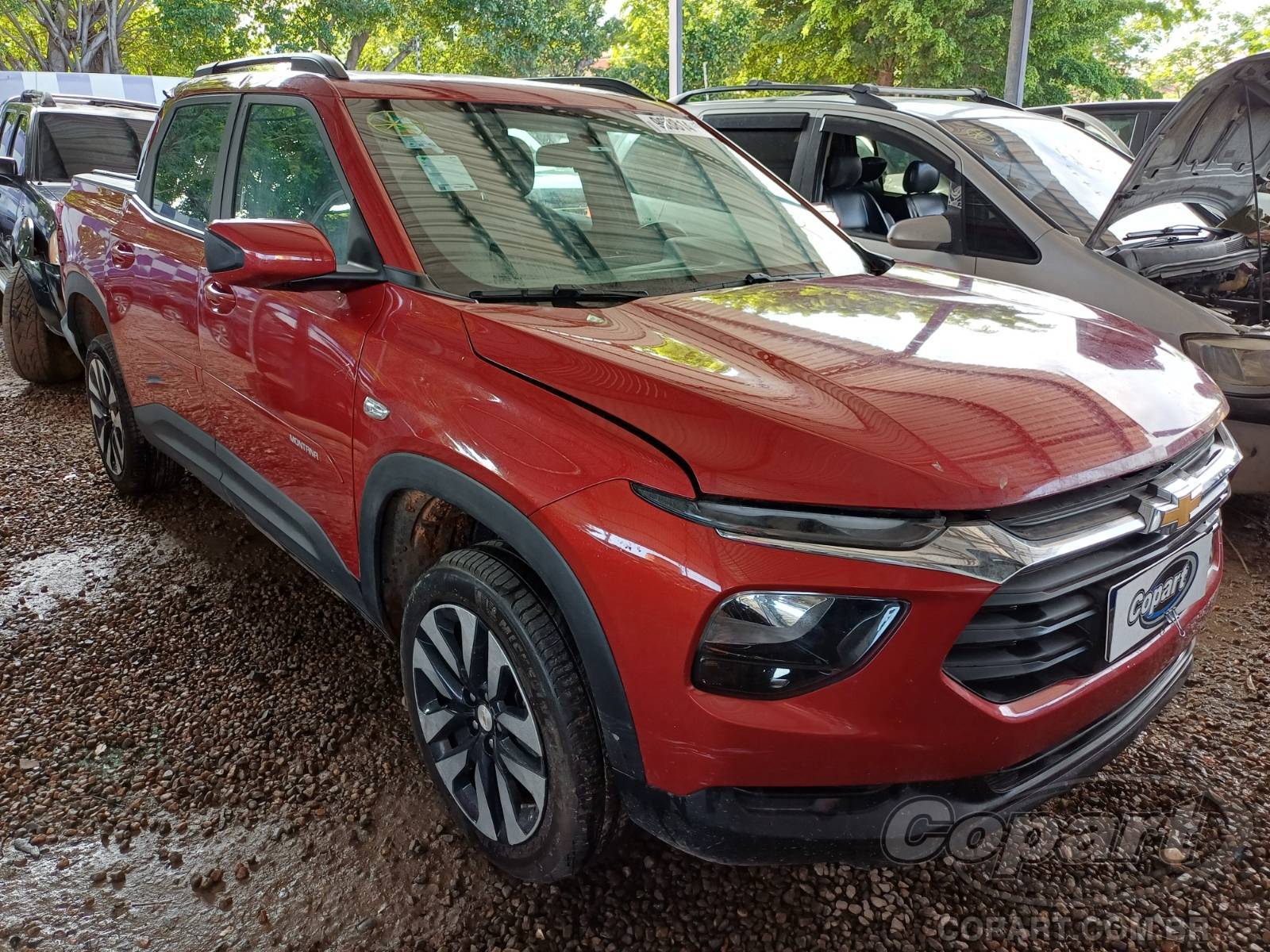 Chevrolet Montana LT 1.2 12V Ecotec Turbo 2024 Médio Dano