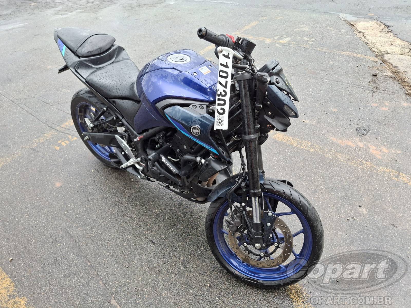 Veículo YAMAHA MT-03 Yamaha MT-03 321 ABS 2024 2024 em leilão