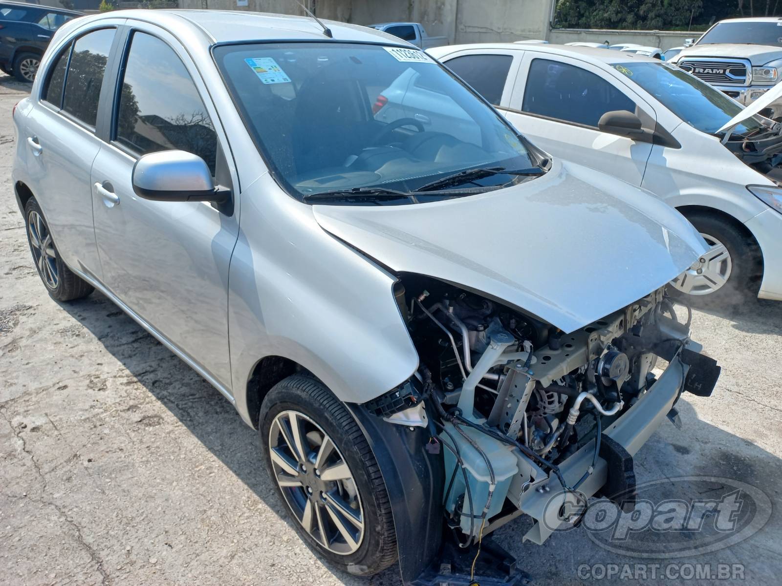 Veículo Nissan March Nissan March SL CVT 1.6 16V 2020 2020 em leilão
