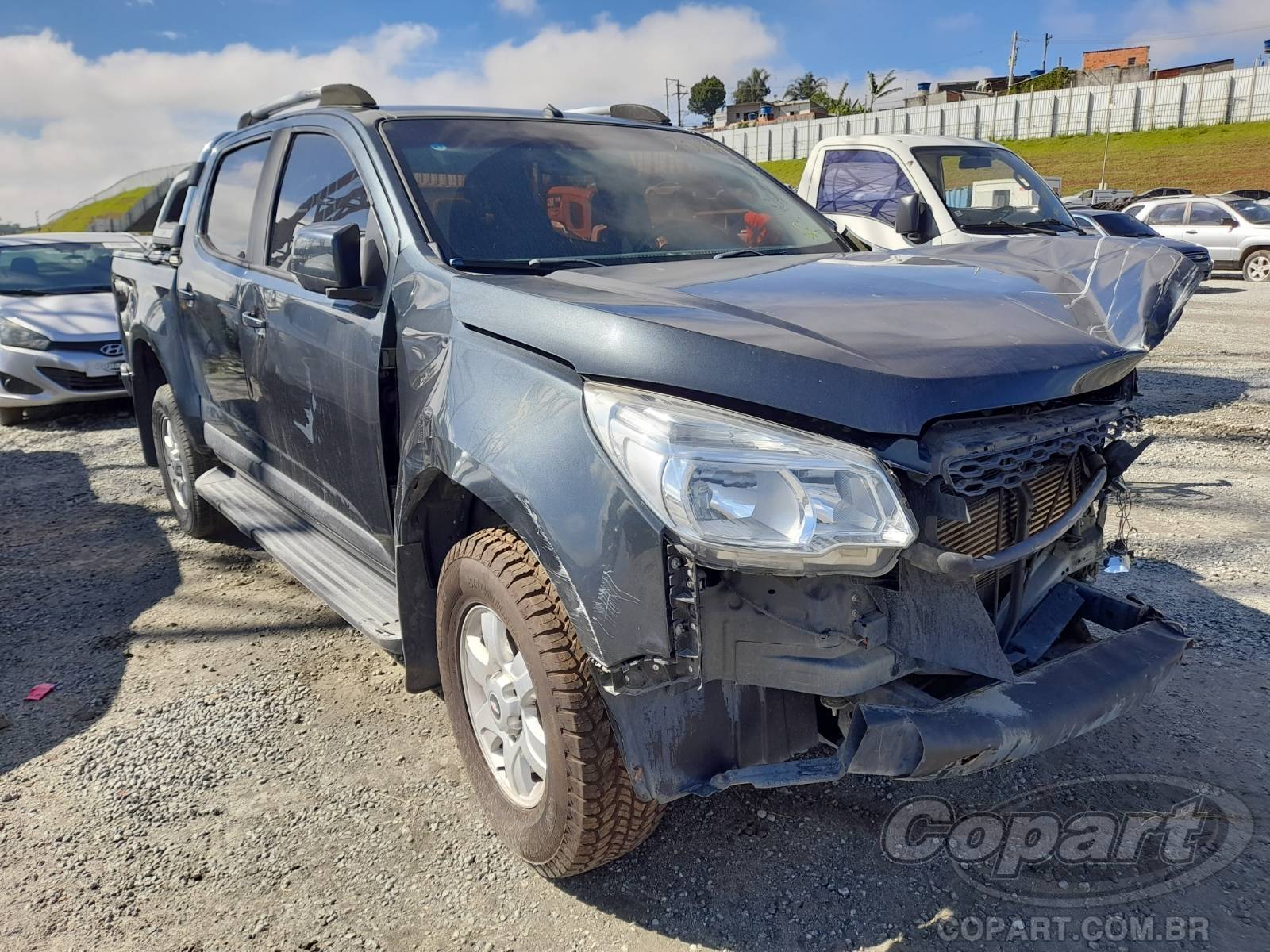 Veículo CHEVROLET S10 CHEVROLET S10 CABINE DUPLA LT AT 2.8 CTDI 2014 2015 em leilão