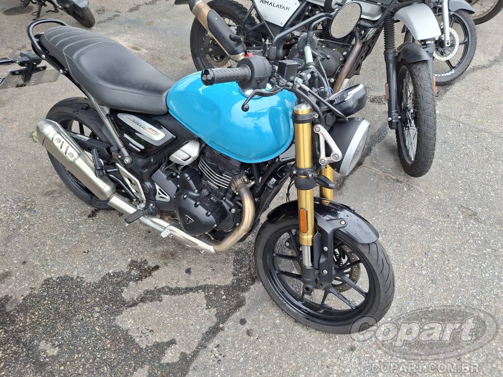 Triumph Speed 400 2024 Colisão