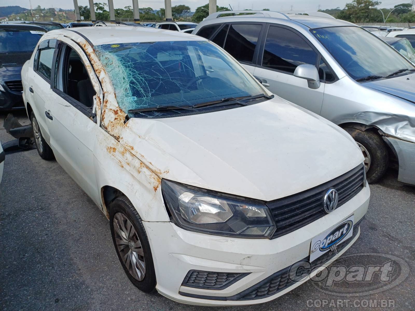 Veículo VW - VolksWagen Volkswagen VOLKSWAGEN VOYAGE 2020 2020 em leilão