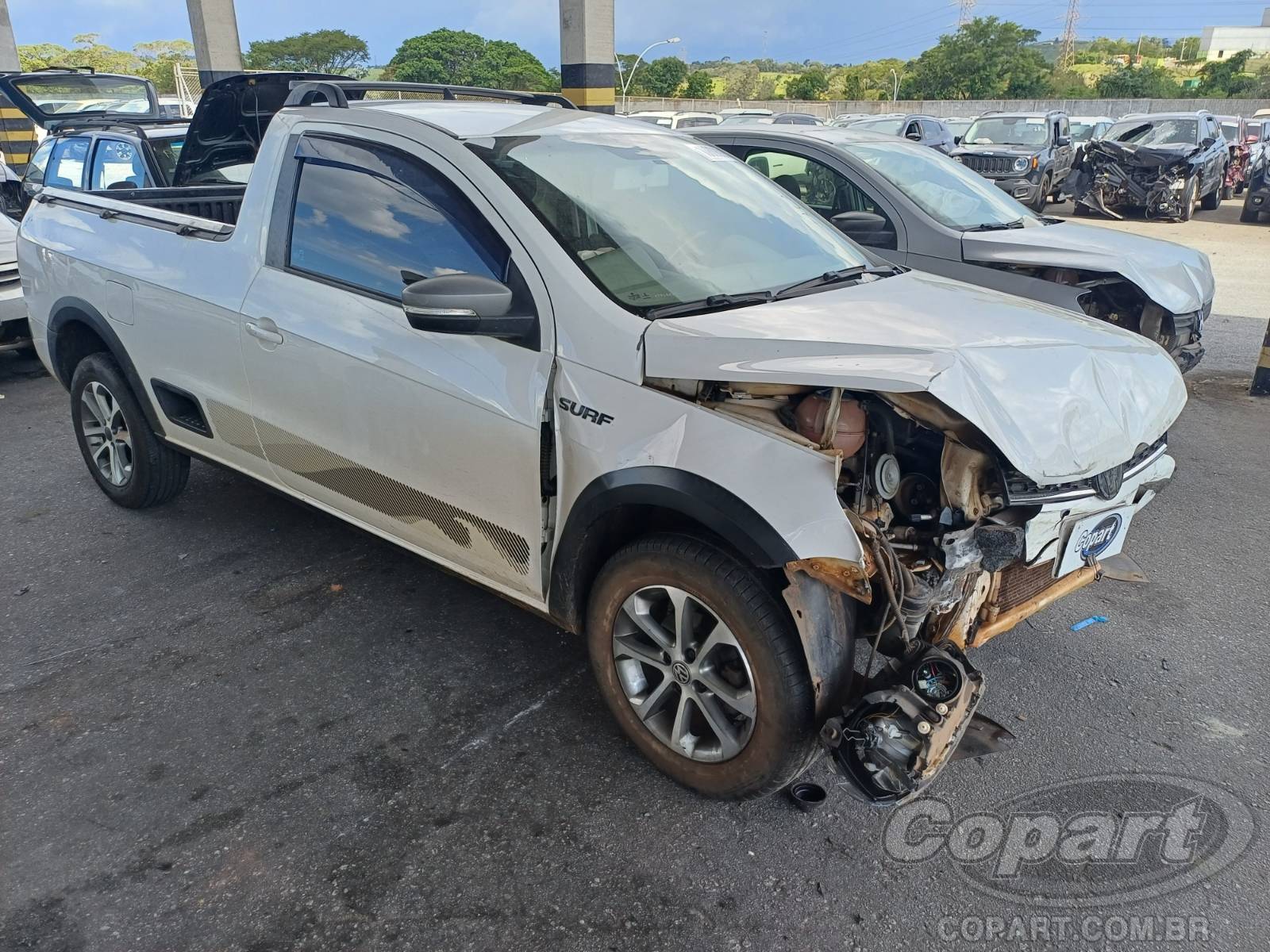 Veículo VW - VolksWagen Saveiro VOLKSWAGEN SAVEIRO 1.6 MSI 2015 2015 em leilão