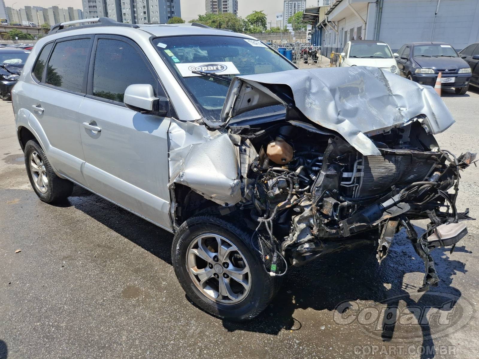 Veículo Hyundai Tucson 2017 HYUNDAI TUCSON GLS 2.0 16V FLEX 2017 em leilão
