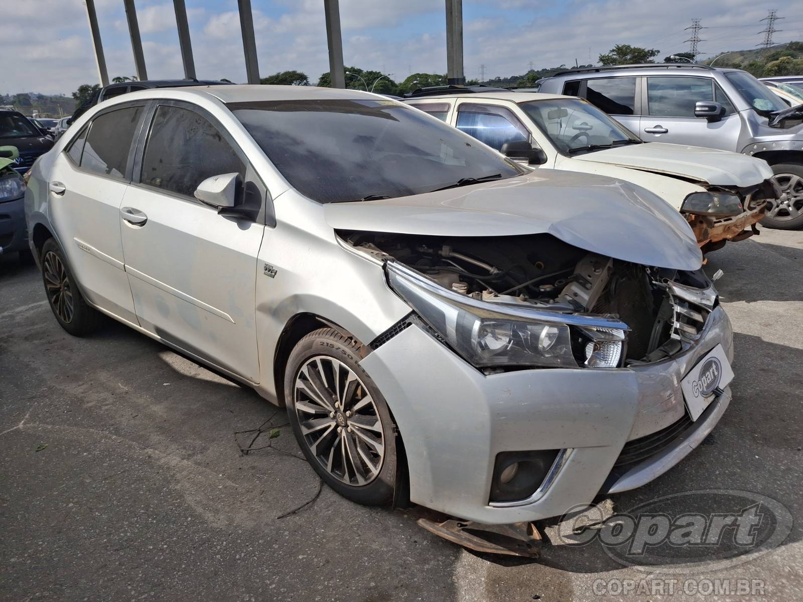 Veículo Toyota Corolla Toyota Corolla GLi CVT 1.8 16V Dual VVT-i 2016 2016 em leilão