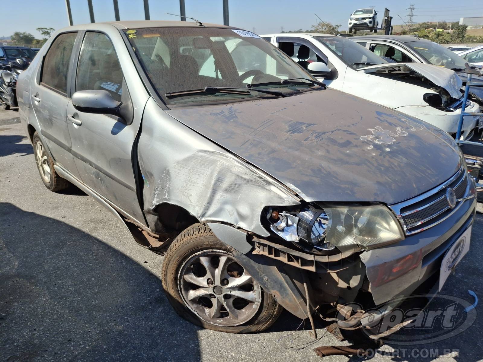 Veículo Fiat Siena FIAT SIENA ELX 1.4 2007 2007 em leilão