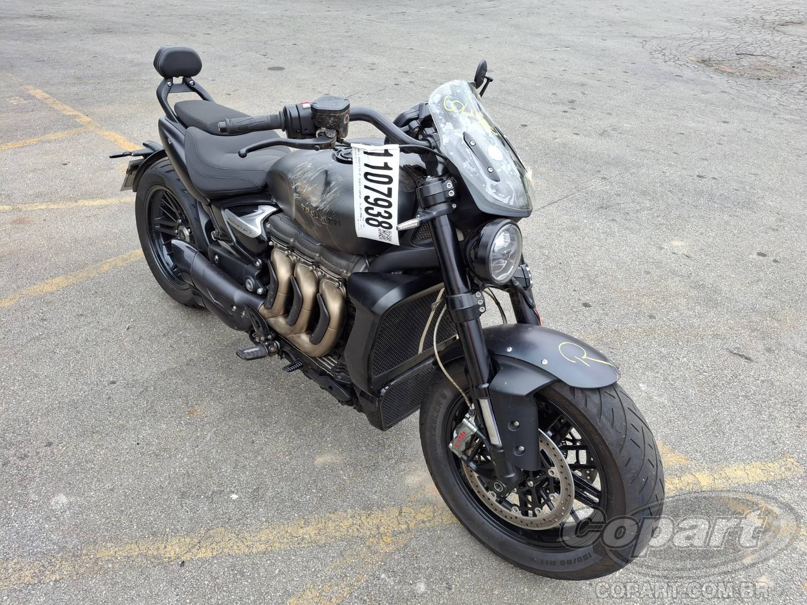 Veículo TRIUMPH ROCKET 3 Triumph Rocket 3 R 2500 2021 2021 em leilão
